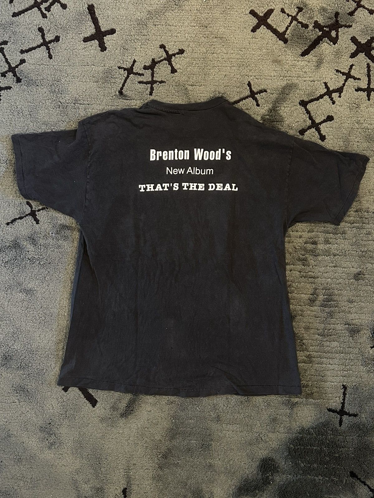 Band Tees Vintage 1994 Brenton Wood That’s The Deal Shirt VTG 90s R&B Size US XL / EU 56 / 4 - 3 Thumbnail