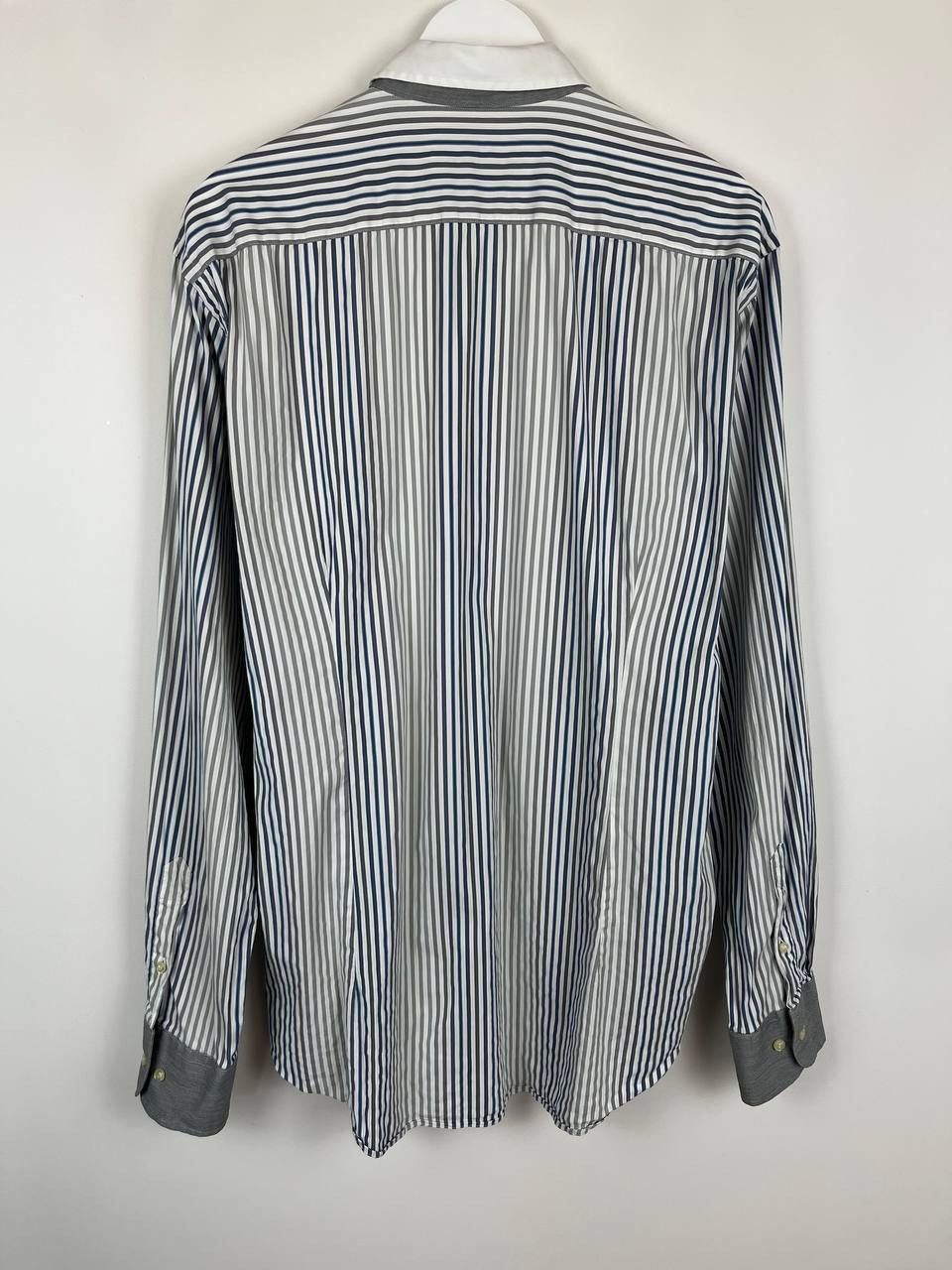 Etro ETRO Milano Mens Multicoloured Striped Dress Shirt Size US XL / EU 56 / 4 - 2 Thumbnail