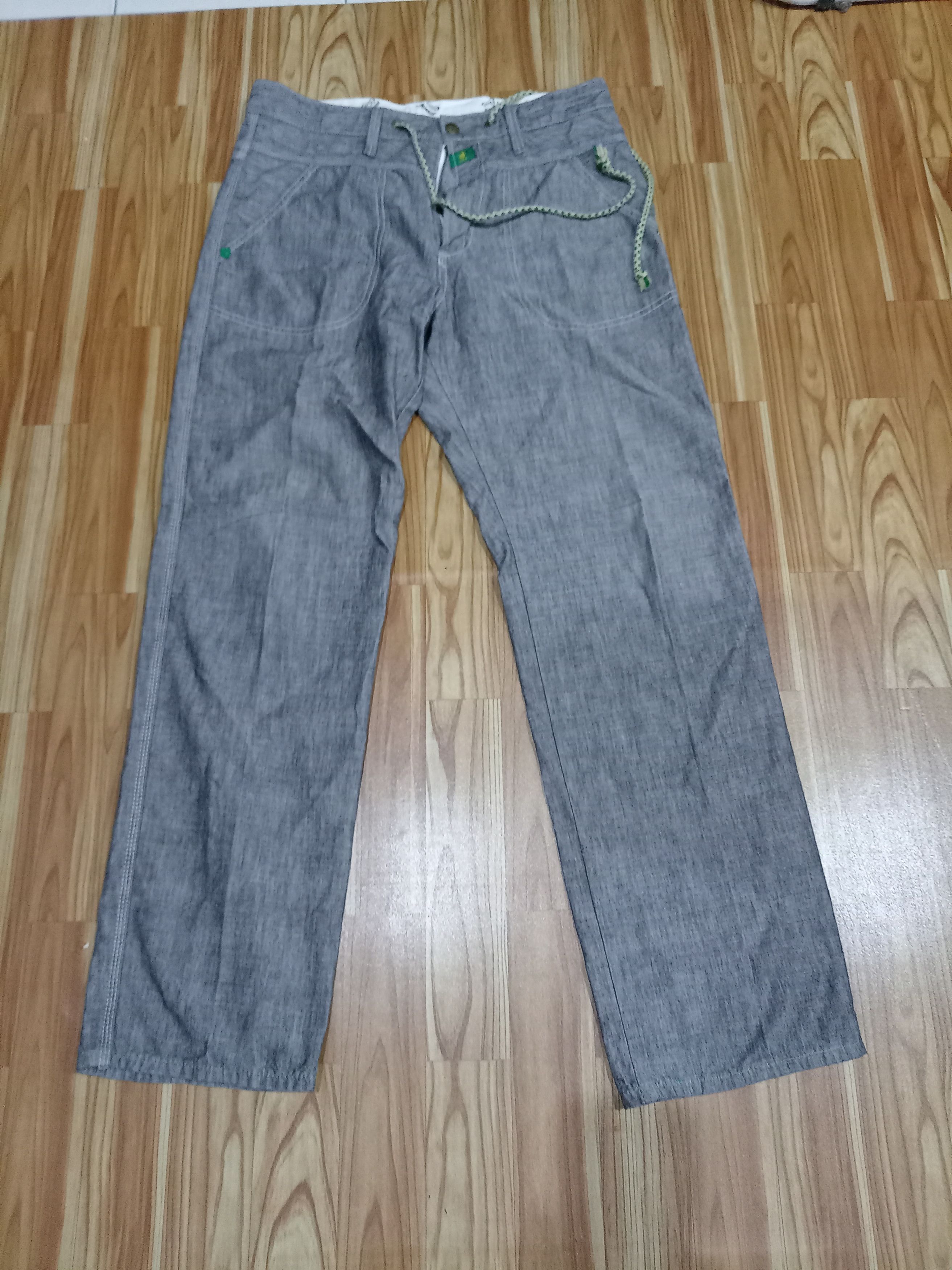 Edwin × Japanese Brand Made In Japan Edwin Banana Fiber Drawstring Pants Size US 34 / EU 50 - 1 Thumbnail