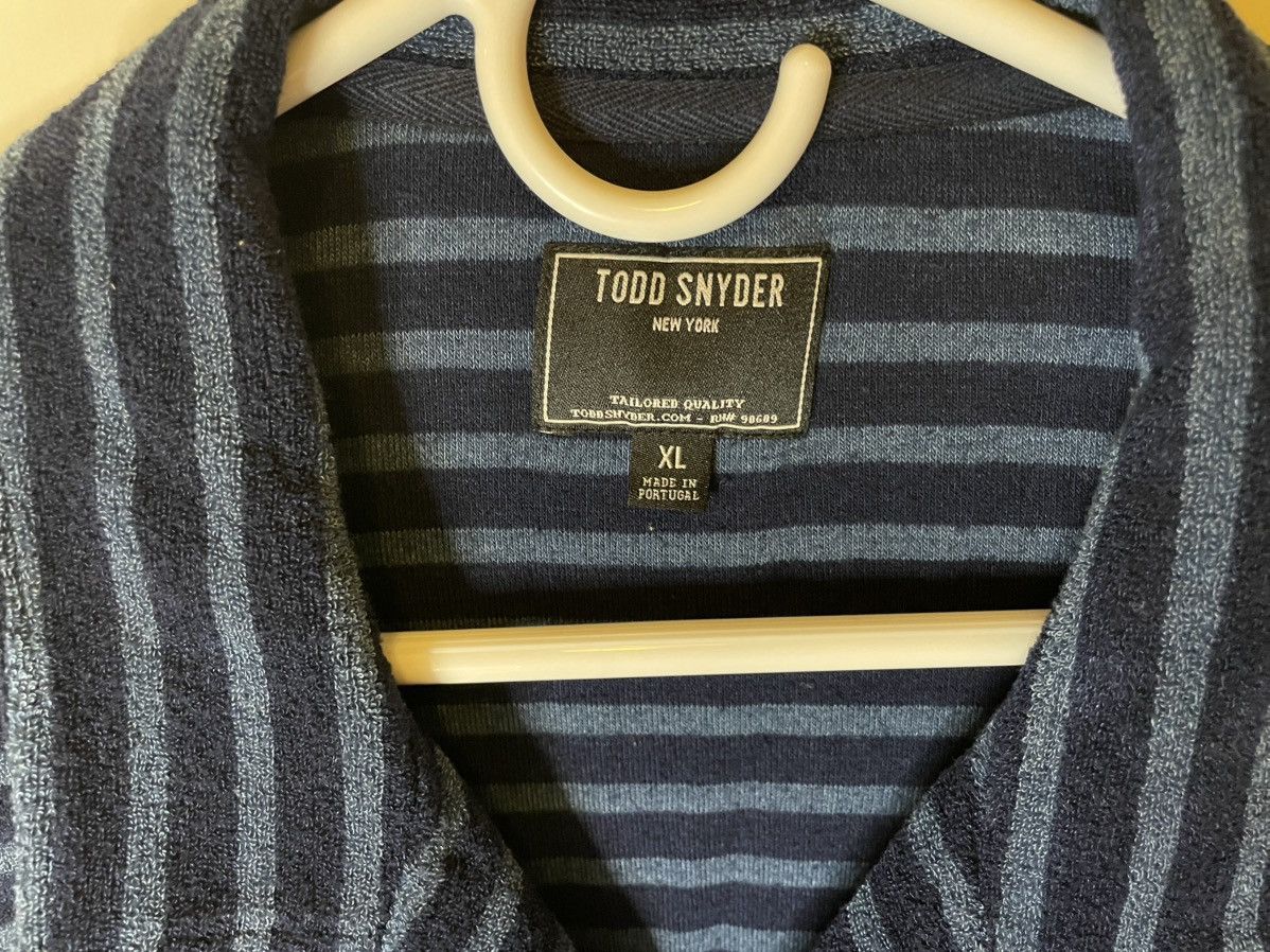 Todd Snyder Todd Snyder short sleeve terry button down Size US XL / EU 56 / 4 - 4 Thumbnail