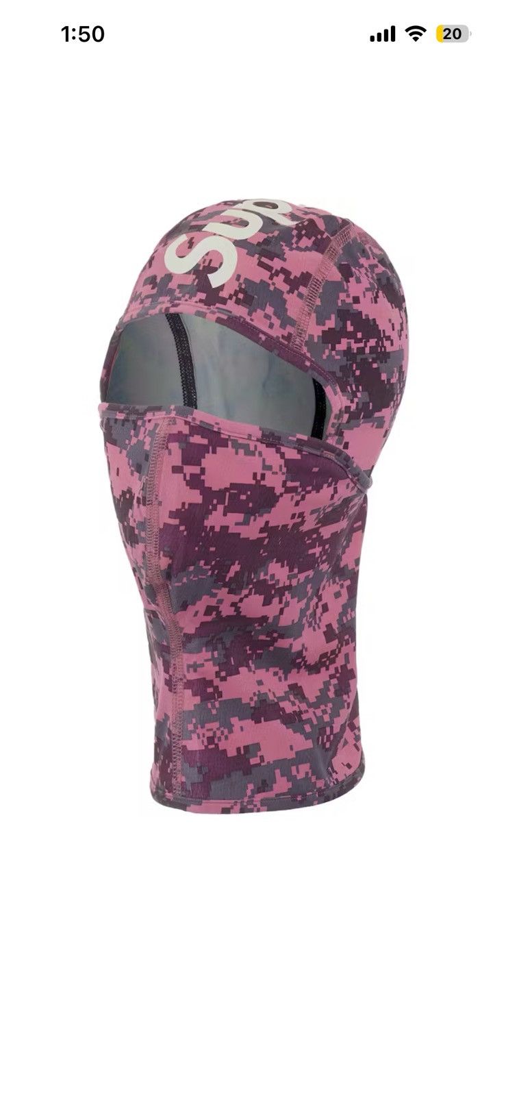 Supreme Supreme Heat Reactive Digi Camo Balaclava Size ONE SIZE - 2 Thumbnail