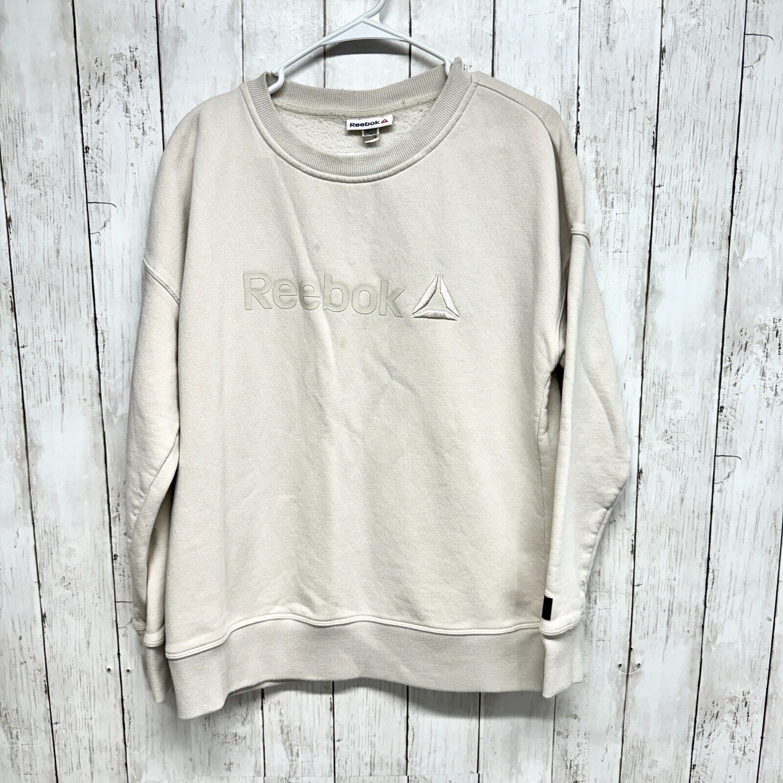 Reebok Reebok Sweater Sz XL Cotton Long Sleeve Crewneck Graphic Size XL / US 12-14 / IT 48-50 - 1 Thumbnail