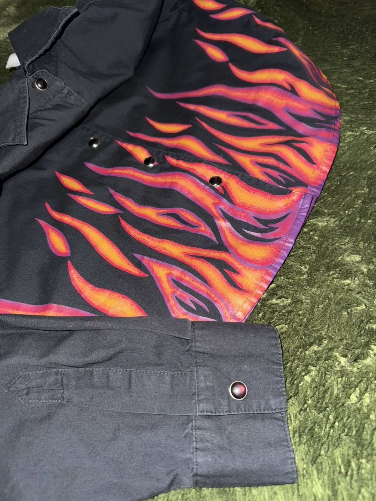 Wrangler Wrangler Japan Cropped Western Shirt Flame Size S / US 4 / IT 40 - 9 Thumbnail