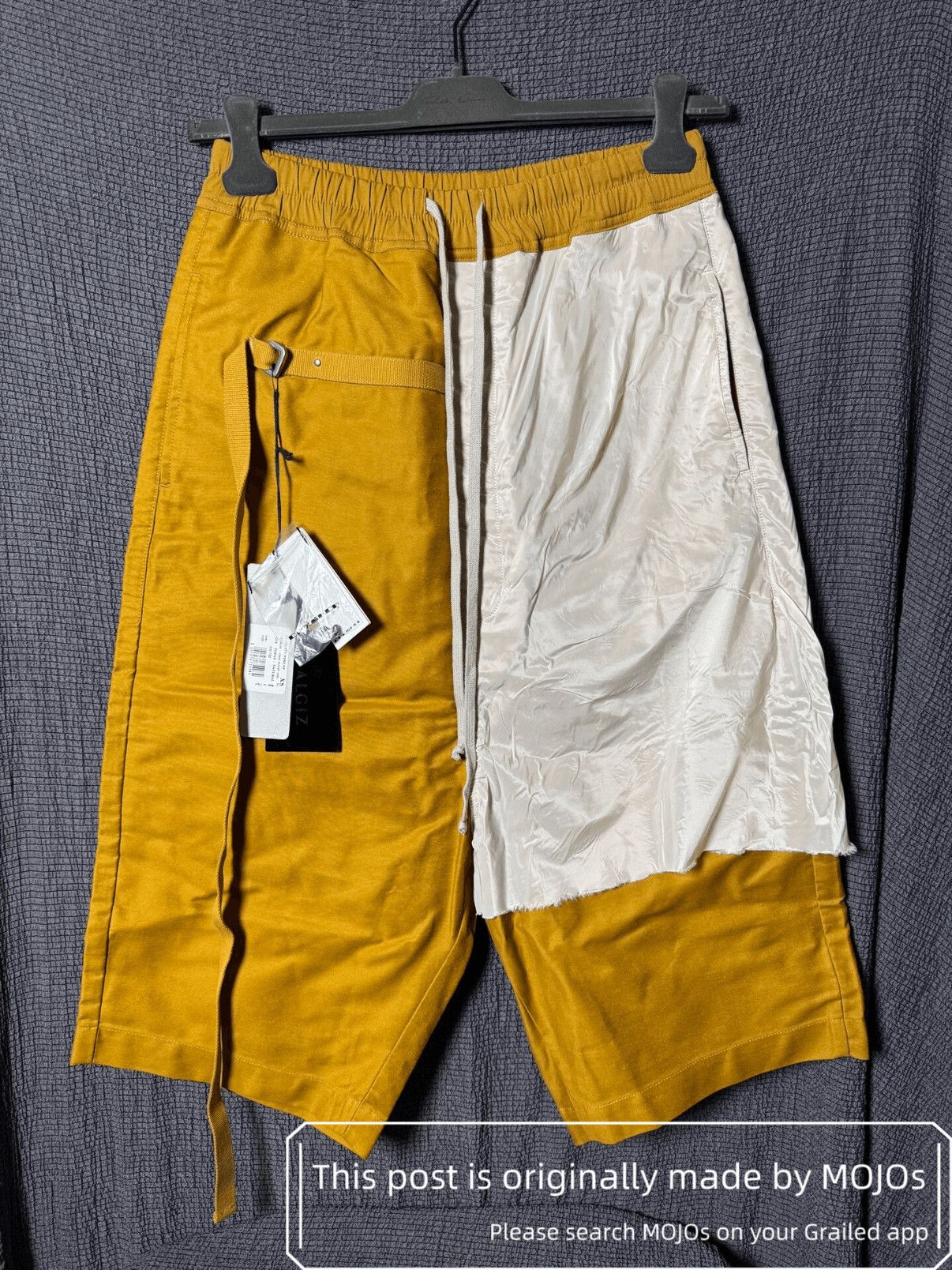 Rick Owens Sz XS Rick Owens 19SS Layers Stripe Shorts mojos107 Size US 30 / EU 46 - 1 Thumbnail
