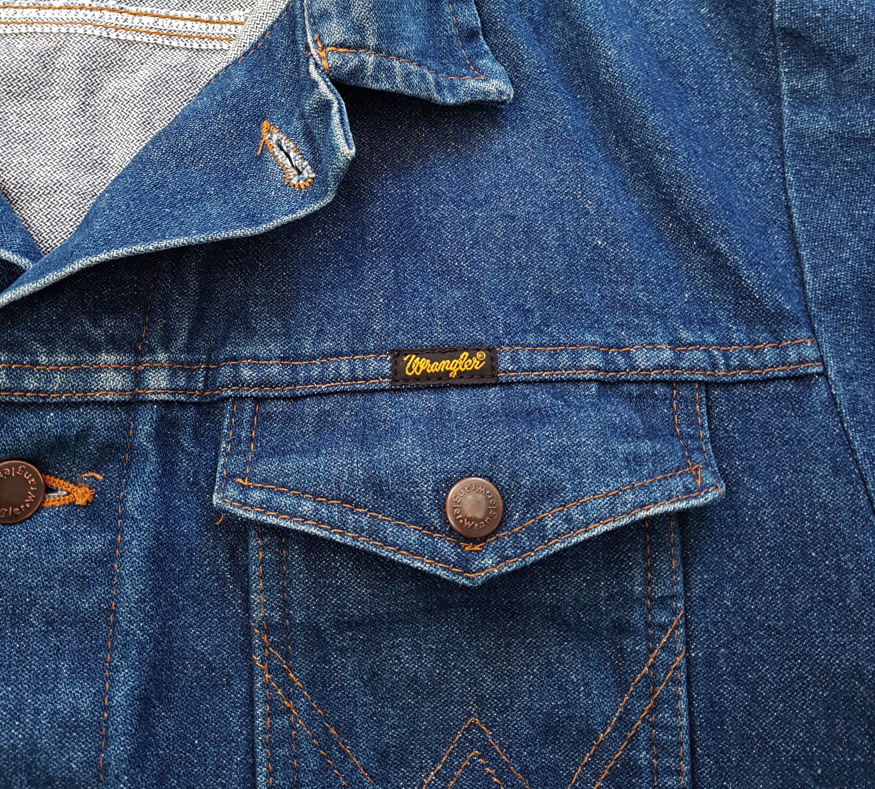Wrangler Metallica WorldWired Vintage Wrangler Denim Jean Jacket sz L Size US L / EU 52-54 / 3 - 13 Thumbnail
