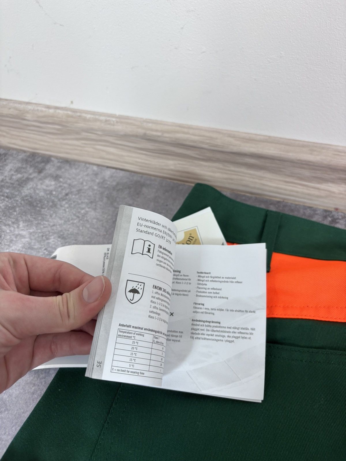 Other Mascot Men’s NWT Reflective Green/Orange Safety Work Pants Size US 32 / EU 48 - 20 Thumbnail