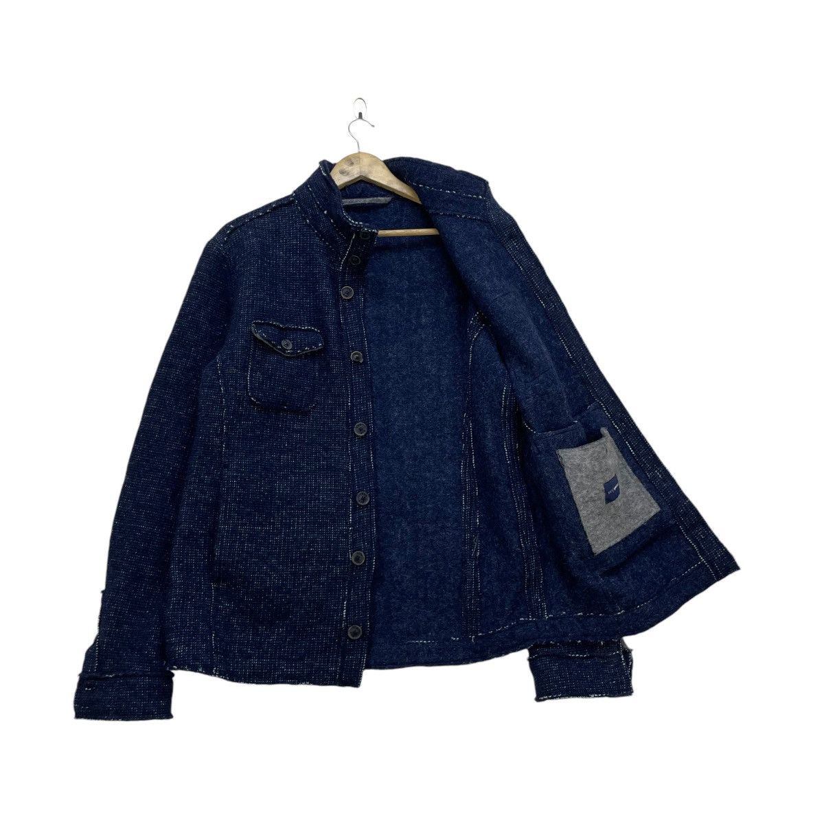 45rpm × Indigo × Japanese Brand 💥Gas Indigo Jacket Size US M / EU 48-50 / 2 - 1 Thumbnail