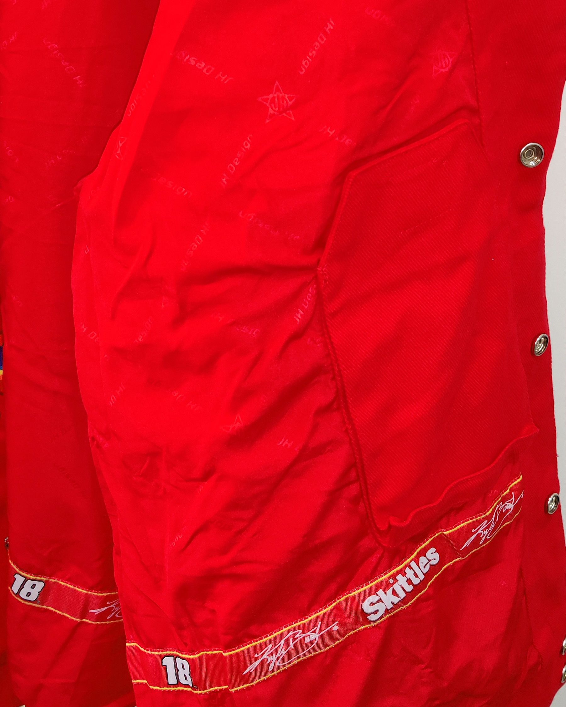 JH Design × NASCAR NASCAR Jacket, Kyle Busch Skittles - Limited Edition Size US M / EU 48-50 / 2 - 9 Thumbnail
