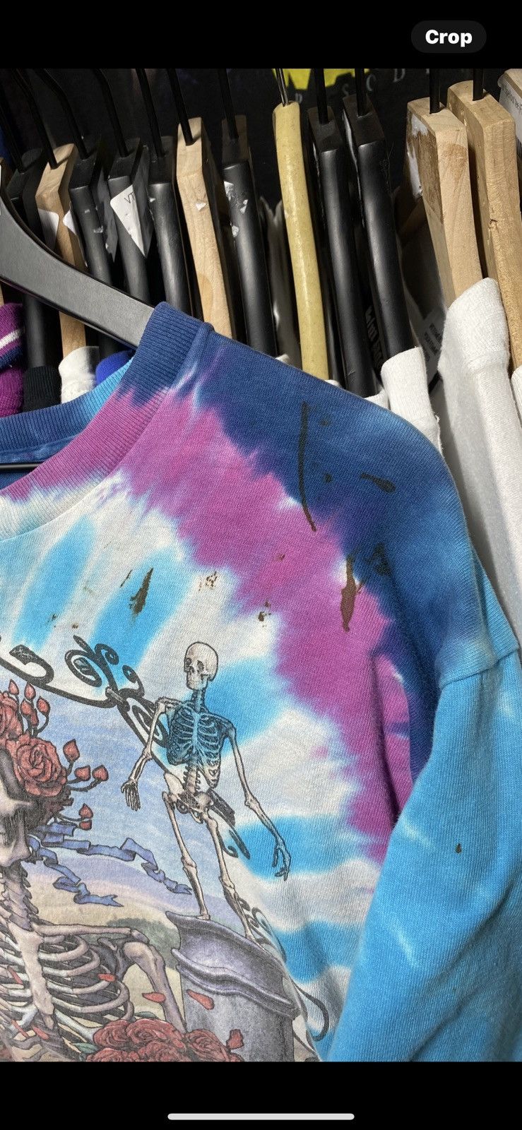 Vintage 90’s Vintage Grateful Dead Liquid Blue Band Tee Shirt Medium Size US M / EU 48-50 / 2 - 10 Thumbnail