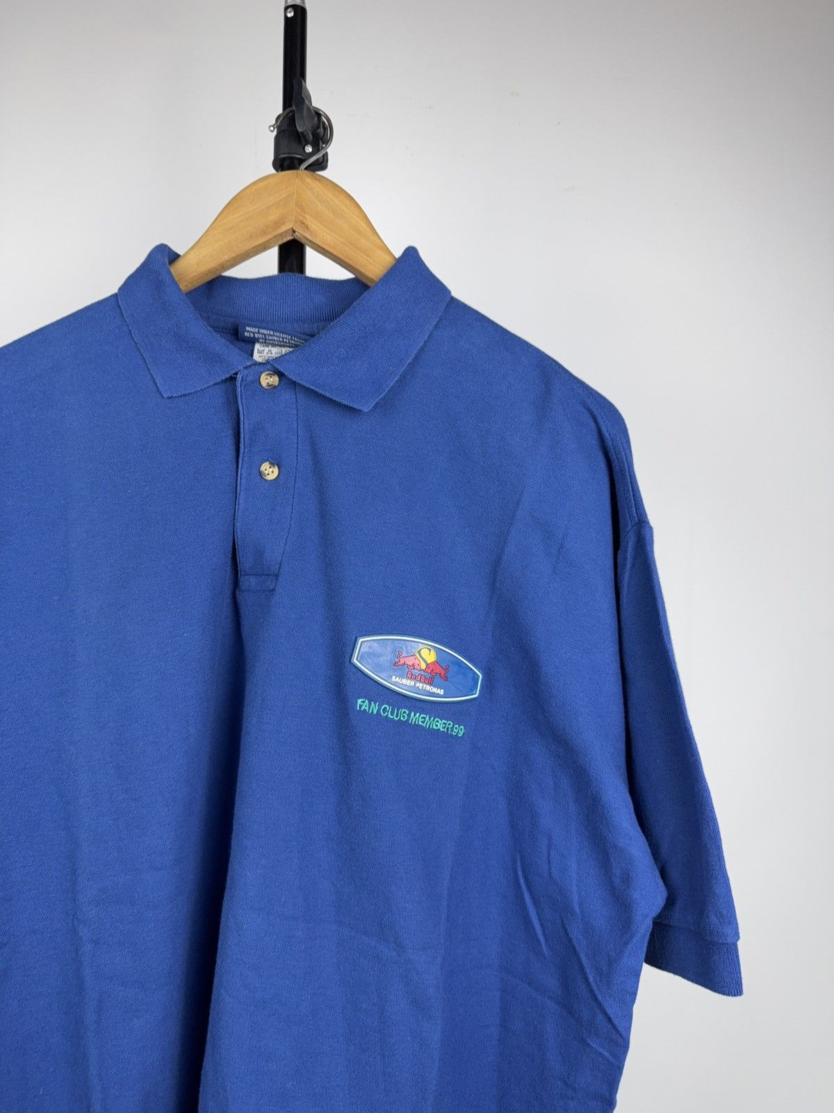 Red Bull Retro Vintage Red Bull Sauber Petronas Polo Shirt 1999 F1 Size US XL / EU 56 / 4 - 2 Thumbnail