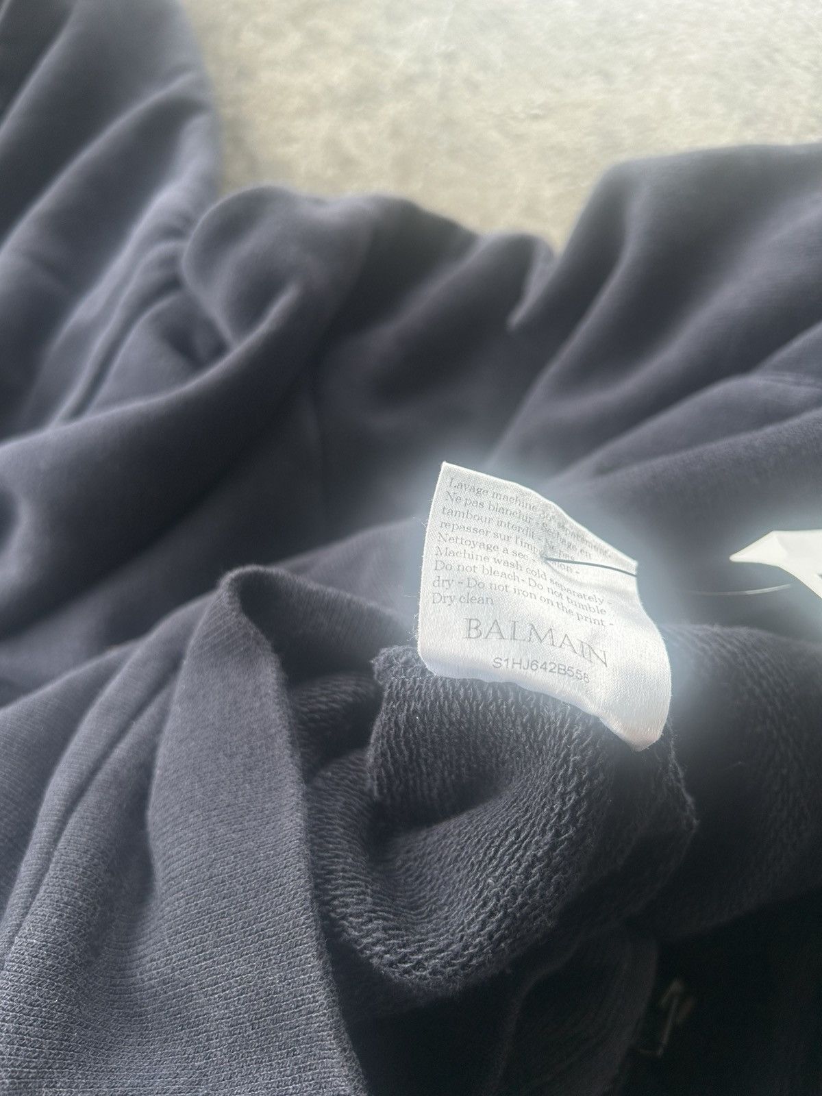 Balmain Balmain Homme SS11 Black Biker Hoodie Decarnin Size US M / EU 48-50 / 2 - 9 Thumbnail