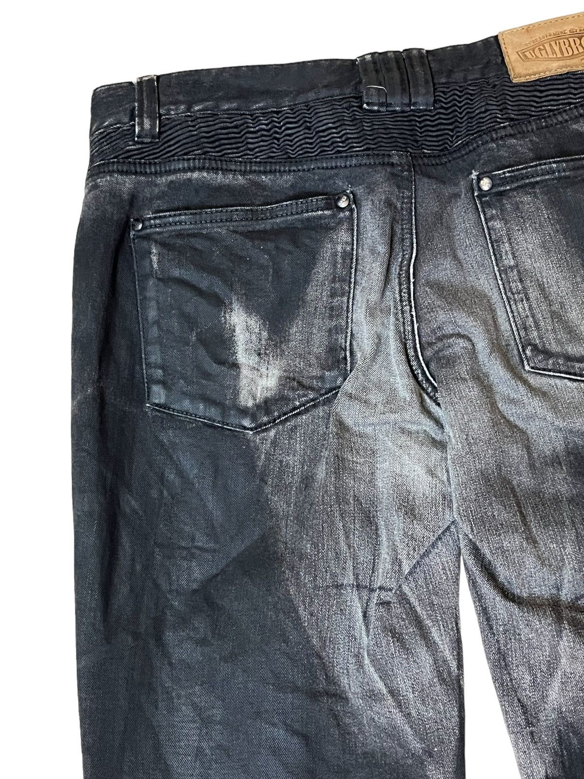 Japanese Brand FADED🔥JAPANESE UGLY BROS RIDING PANTS INSPIRED BALMAIN JEANS Size US 34 / EU 50 - 9 Thumbnail