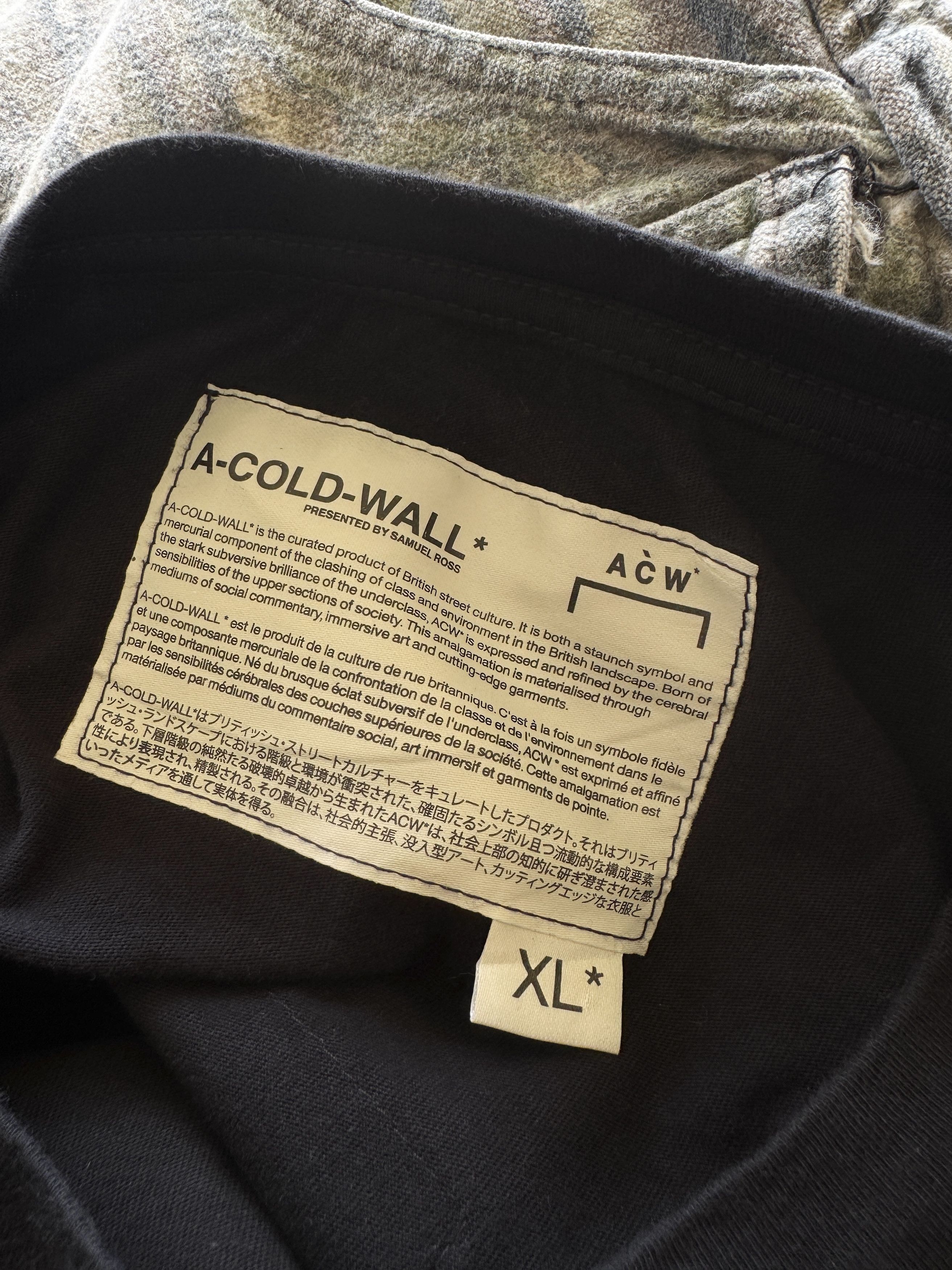 A-COLD-WALL* ACW Long Sleeve Size US XL / EU 56 / 4 - 4 Thumbnail