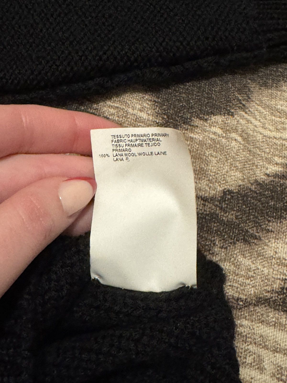 Maison Margiela Maison Margiela Inside Out Checkered Wool Sweater Size US M / EU 48-50 / 2 - 4 Thumbnail