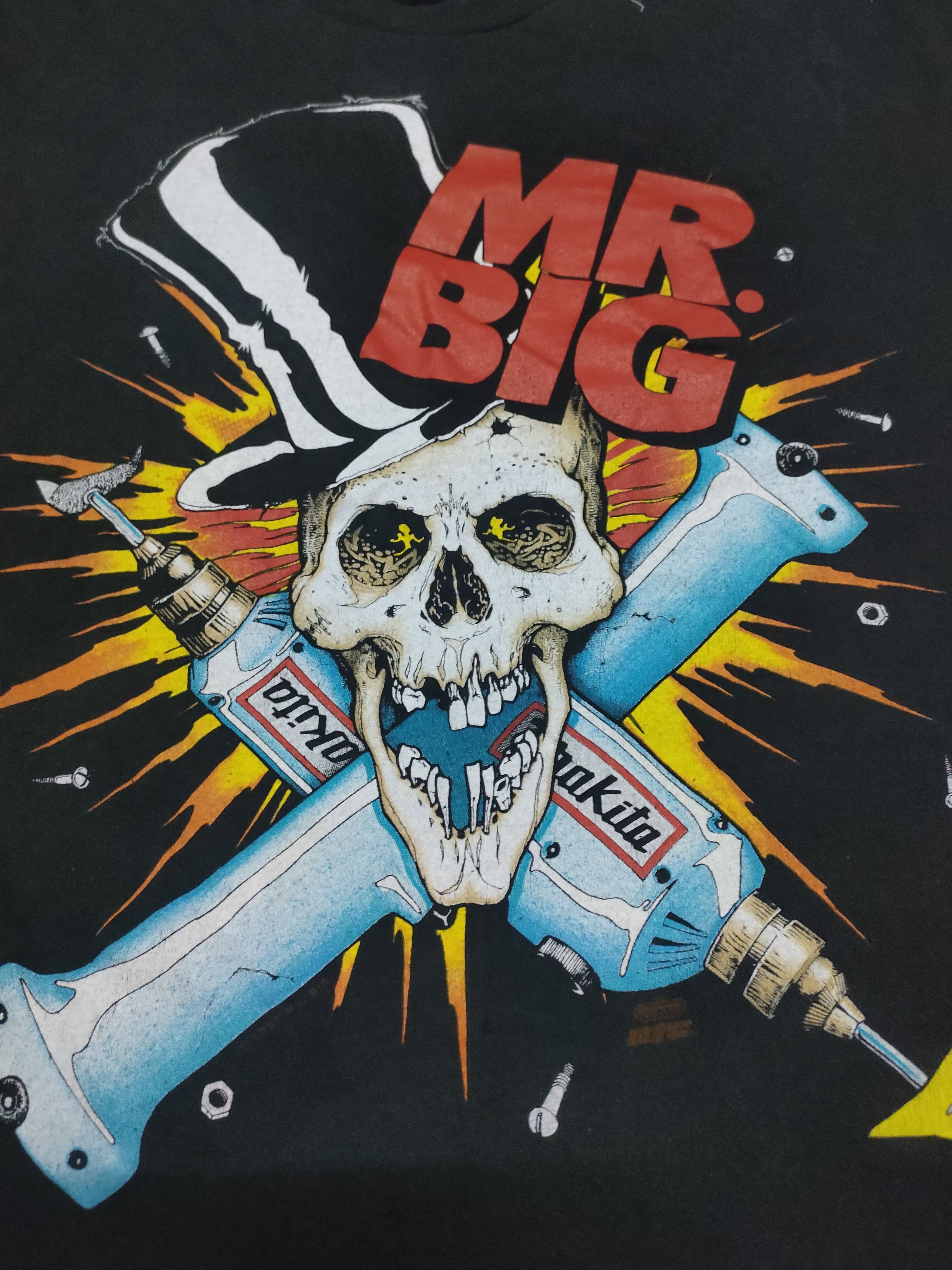 Vintage Vintage Mr. Big Band Music Rock Size US L / EU 52-54 / 3 - 8 Thumbnail