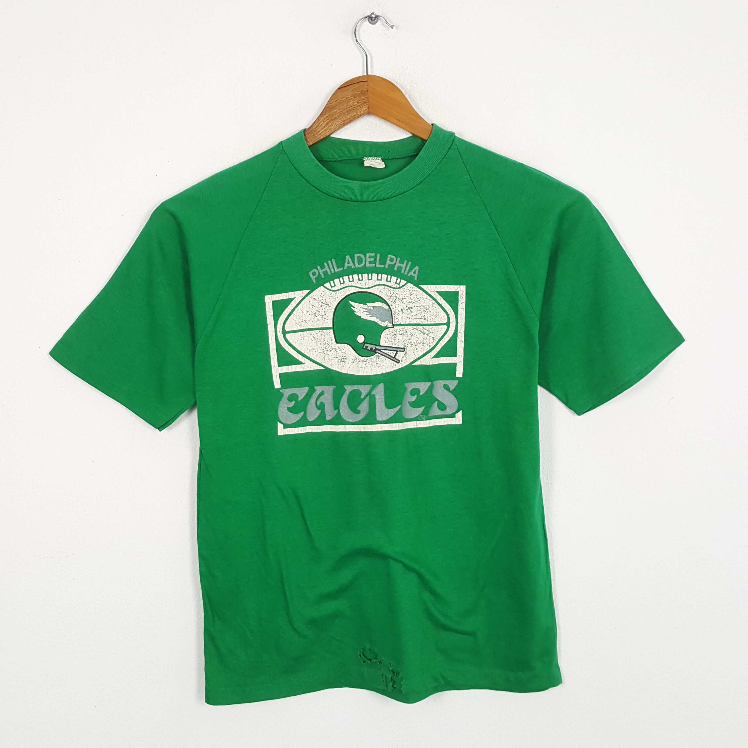 NFL × Vintage Vintage 90's PHILADELPHIA EAGLES NFL American Football Tees Size US M / EU 48-50 / 2 - 1 Thumbnail