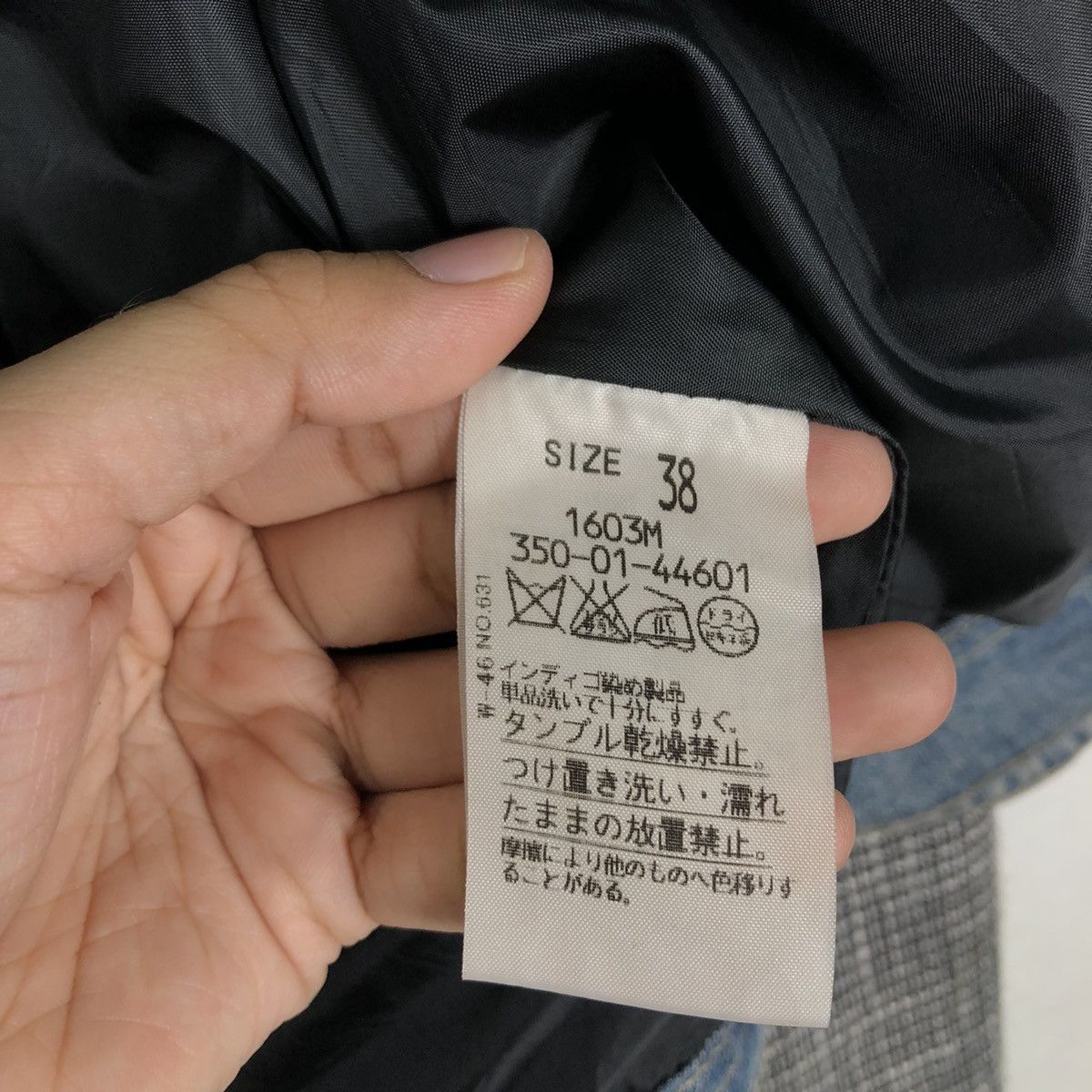 Japanese Brand 🔥Rare Cropped Denim Jacket Biker Wear IP IP Japan Made Size US M / EU 48-50 / 2 - 14 Thumbnail