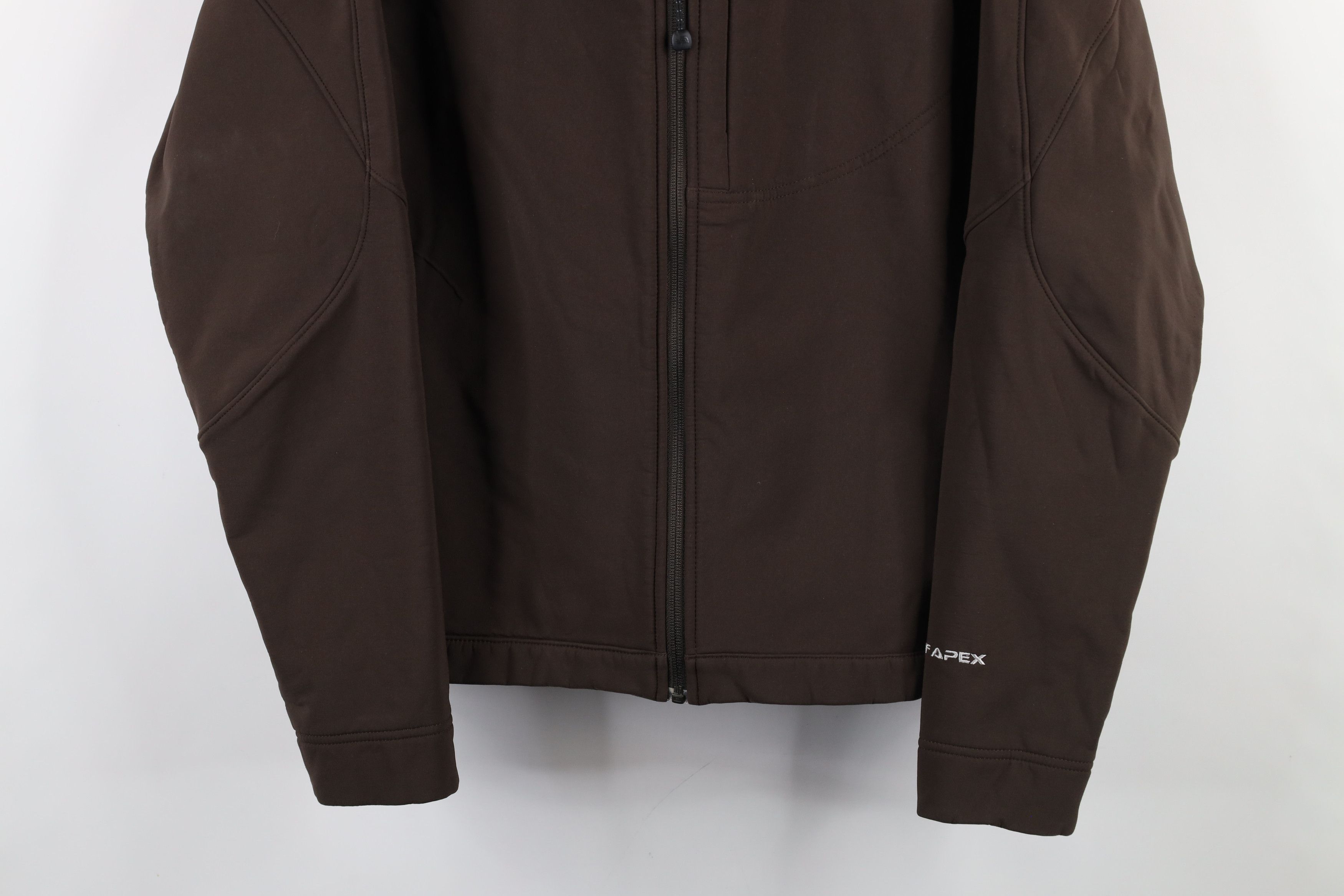 The North Face × Vintage Vintage Y2K The North Face Bionic Soft Shell Jacket Brown Size L / US 10 / IT 46 - 3 Thumbnail