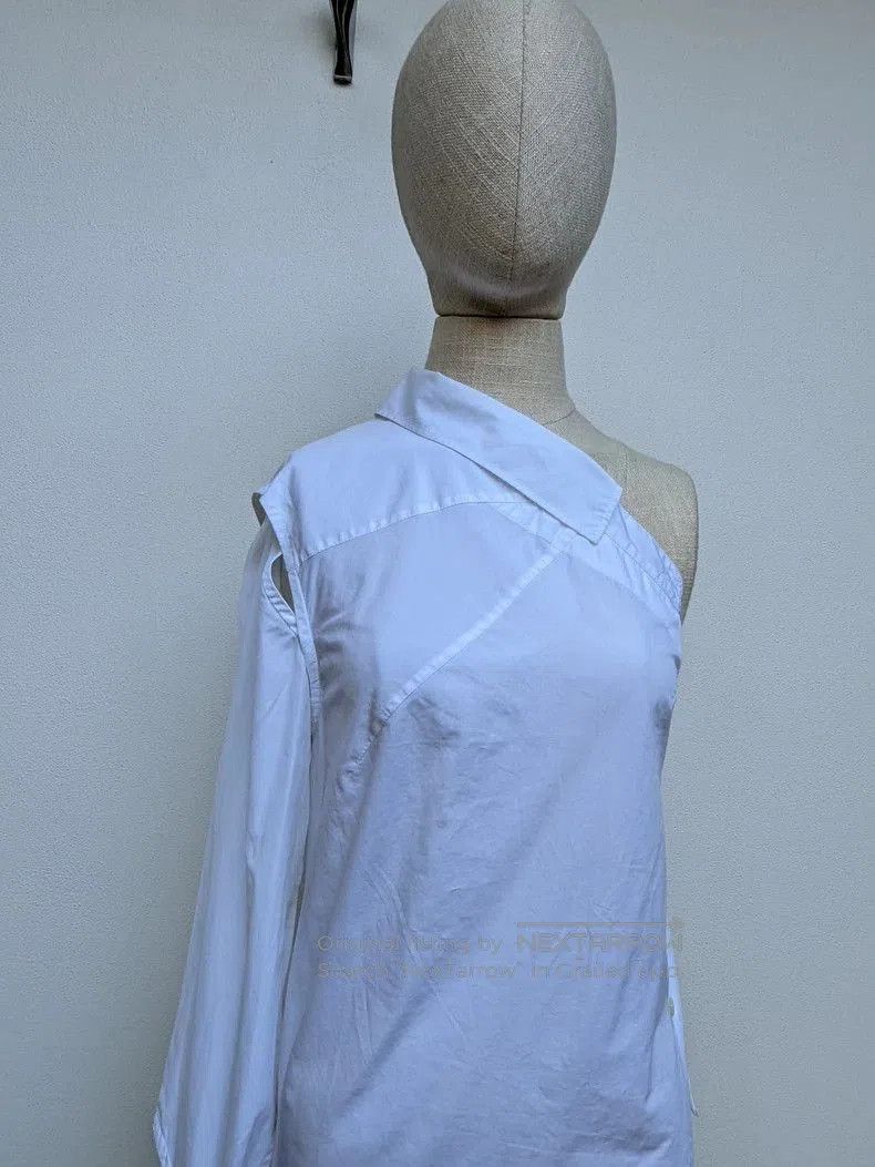 Ann Demeulemeester Ann Demeulemeester Deconstructed Shirt. Size US M / EU 48-50 / 2 - 4 Thumbnail