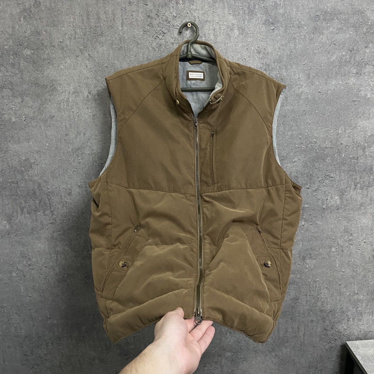 Brunello Cucinelli Brunello Cucinelli Wool Vest Size US XL / EU 56 / 4 - 2 Thumbnail