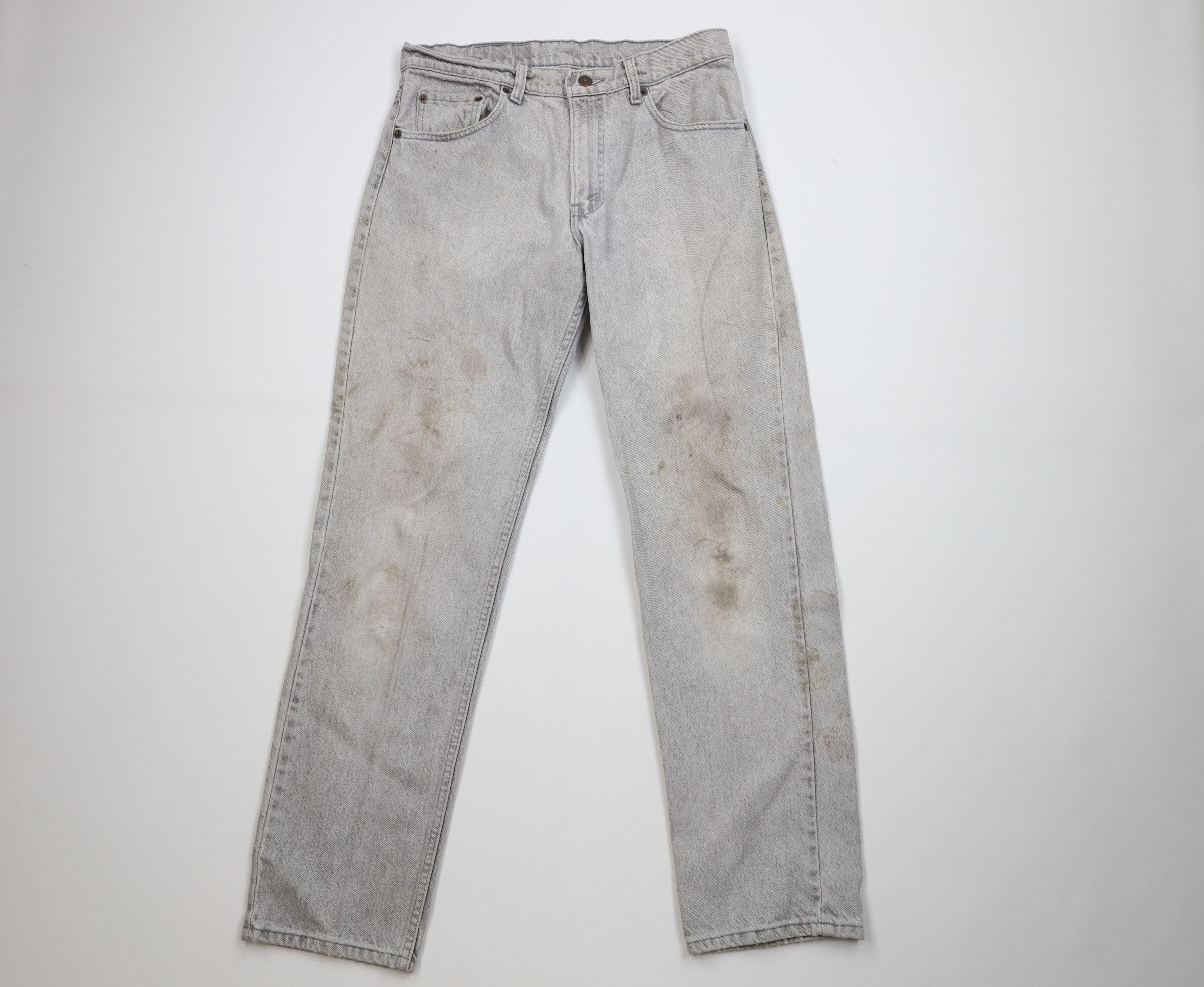 Levi's Vintage 80s 90s Levis 506xx Acid Wash Straight Leg Jeans USA Size US 34 / EU 50 - 1 Thumbnail