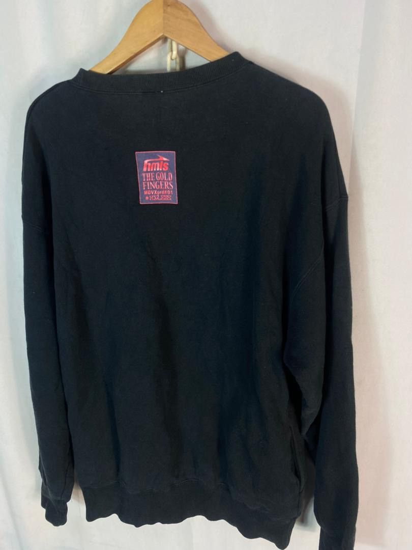 Vintage Hmis”the gold fingers “ spellout sweatshirt Size US M / EU 48-50 / 2 - 9 Thumbnail