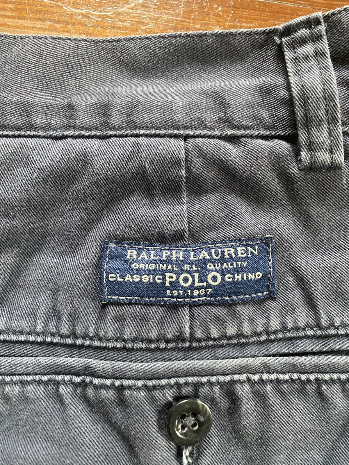 Polo Ralph Lauren Vintage 90’s Polo Ralph Lauren Faded Navy Prospect Shorts Size US 32 / EU 48 - 15 Thumbnail