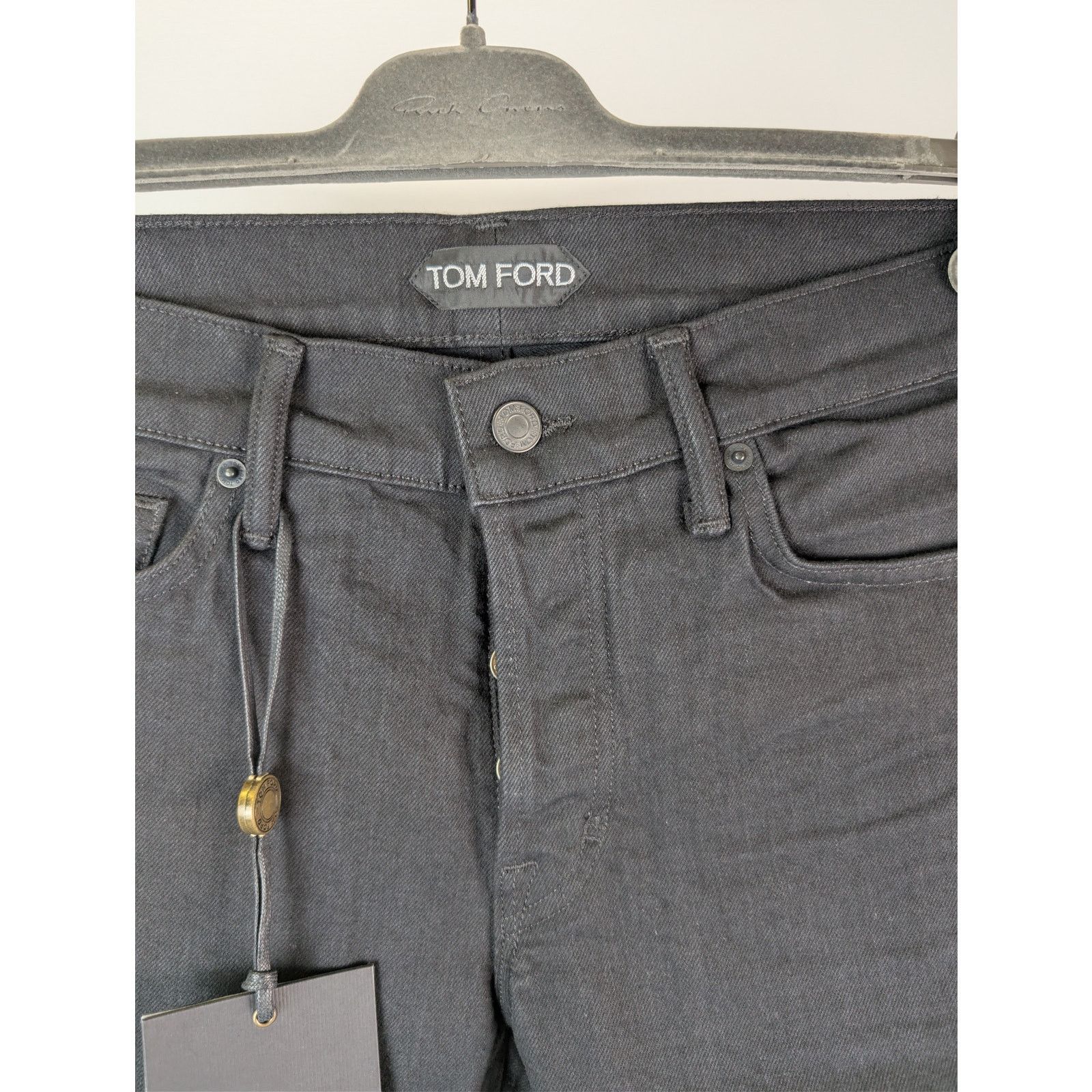 Tom Ford o1rshd1 Denim Jeans Pants in Black Size US 31 - 7 Thumbnail