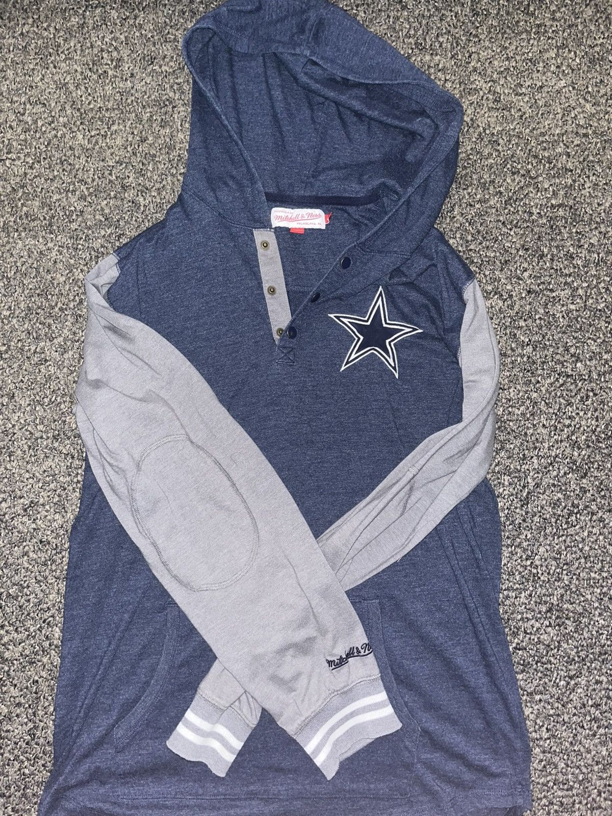 Mitchell & Ness × NFL Dallas Cowboys Long Sleeve Sweatshirt/Hoodie Size US L / EU 52-54 / 3 - 1 Thumbnail