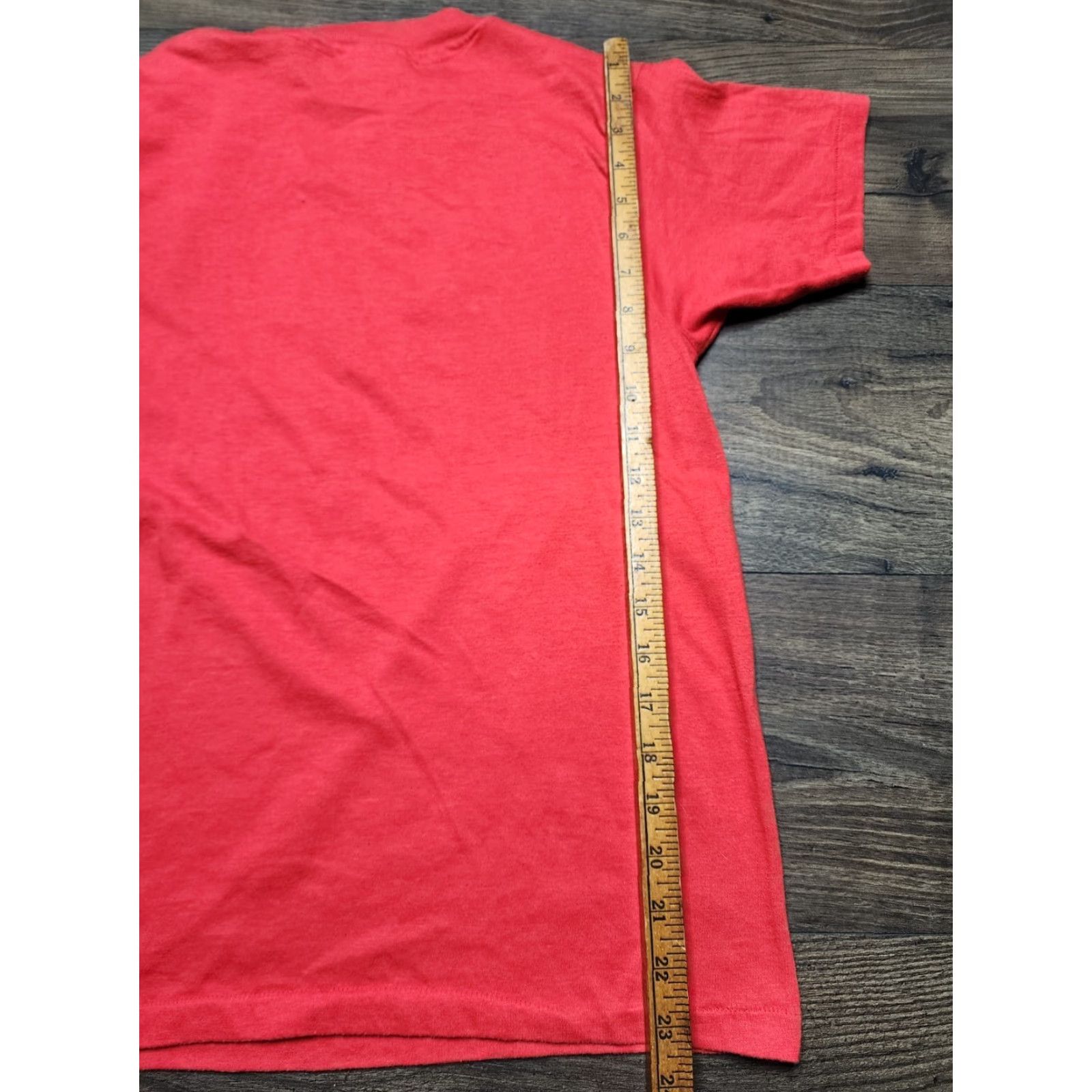Hanes VINTAGE Hanes T-Shirt 80s Adult M Red New York City Statue of Liberty Graphic Size US M / EU 48-50 / 2 - 4 Thumbnail
