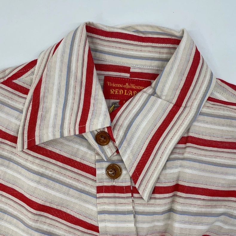 Vivienne Westwood Vivienne Westwood Mid-19th century irregular striped shirt Size S / US 4 / IT 40 - 4 Thumbnail