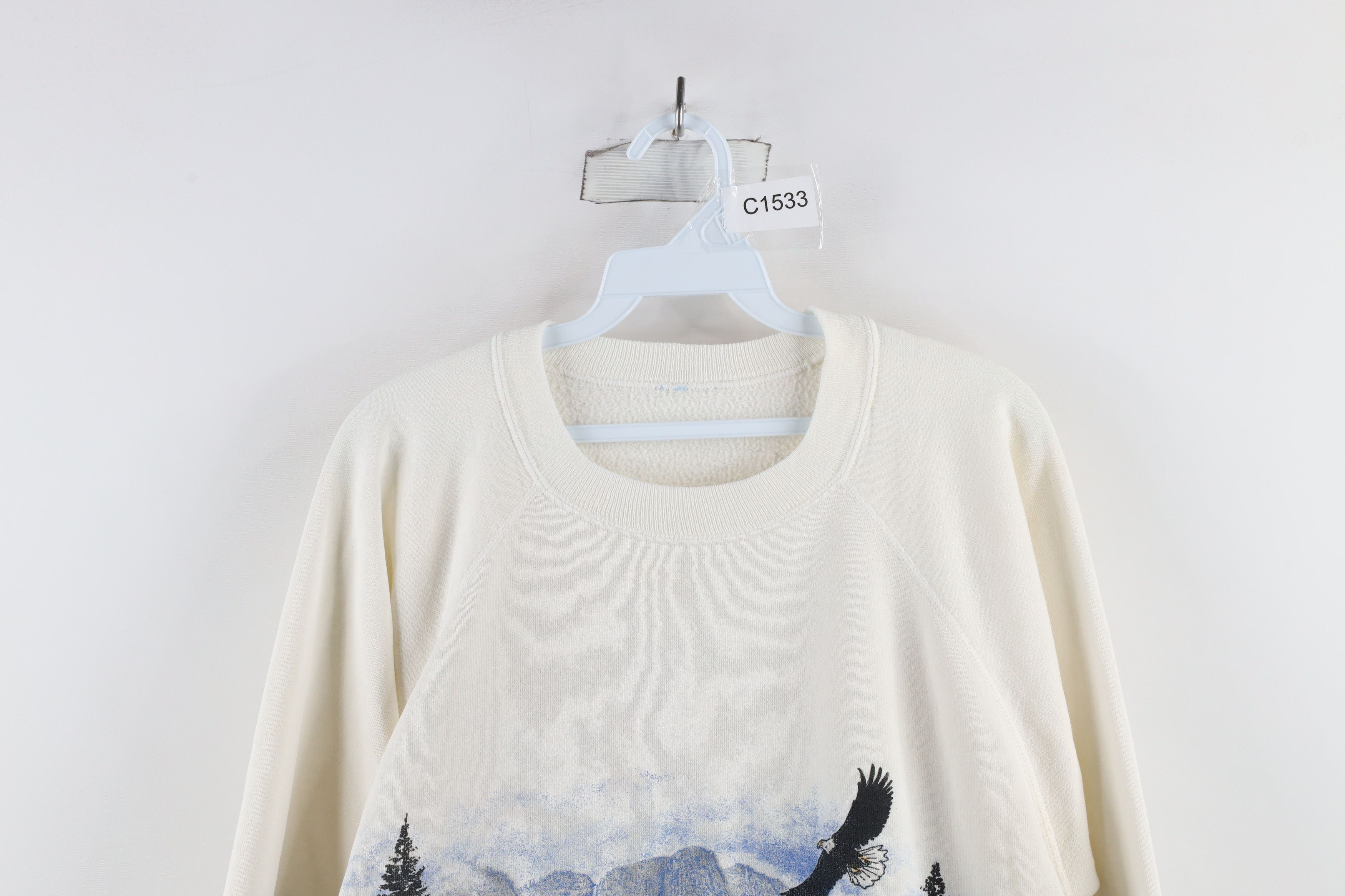 Vintage Vintage 90s Streetwear All Over Print Sweatshirt USA Size US L / EU 52-54 / 3 - 2 Thumbnail