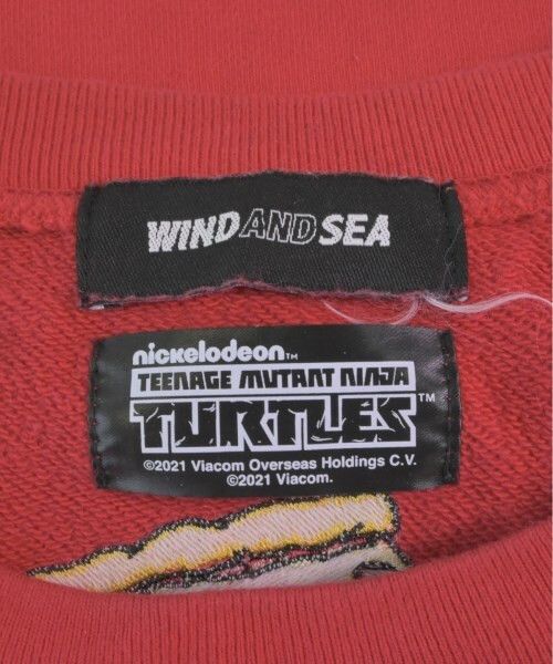 Japanese Brand WIND AND SEA TEENAGE MUTANT NINJA TURTLES CREW RED MED Size US S / EU 44-46 / 1 - 5 Thumbnail