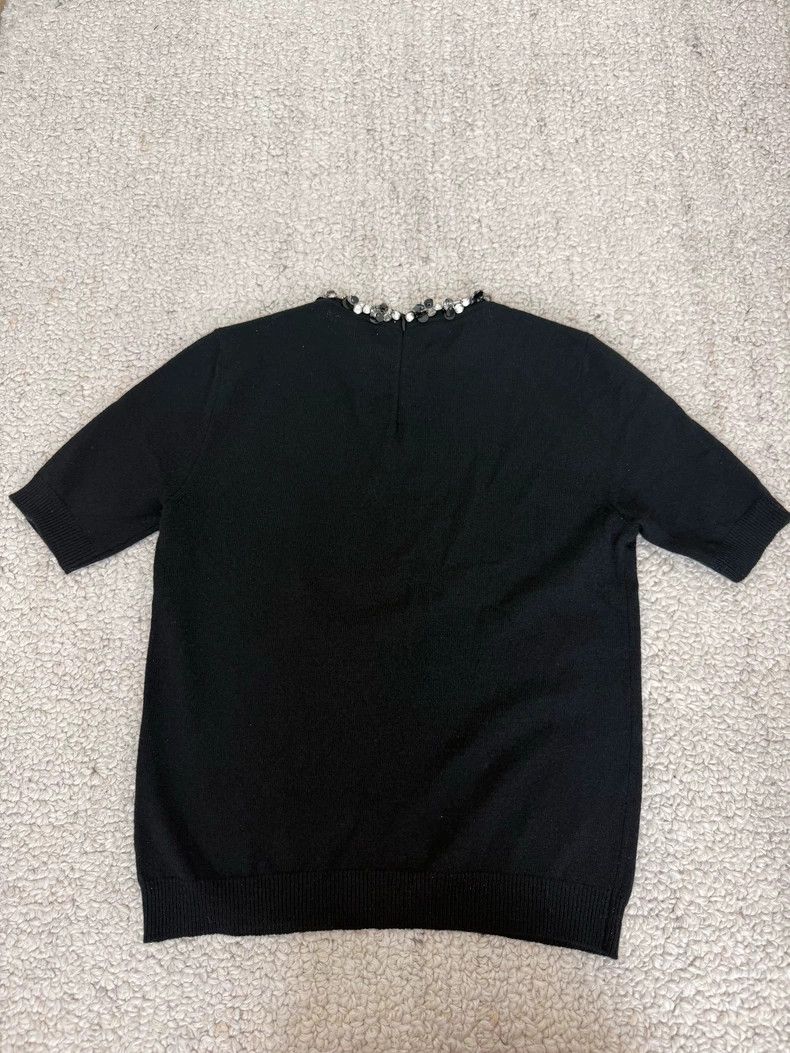 Valentino Valentino Black short-sleeved knitwear Size XS / US 0-2 / IT 36-38 - 3 Thumbnail