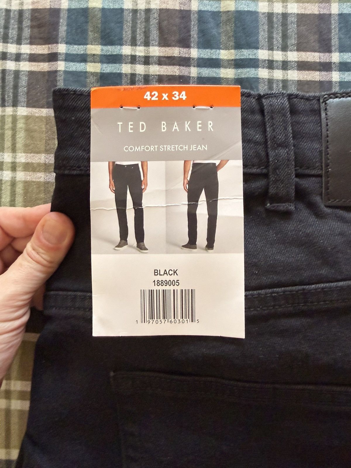 Ted Baker Ted Baker Black Denim Size US 42 / EU 58 - 3 Thumbnail