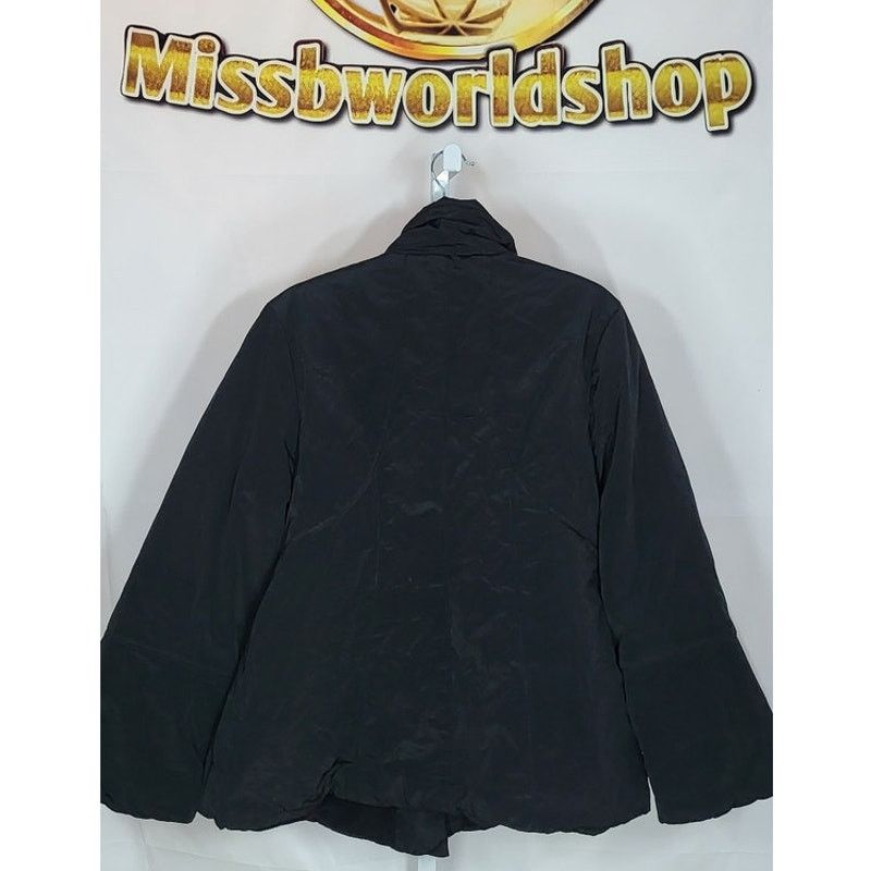 Jones New York Jones New York Black Winter Coat with Zipper Size XL Size XL / US 12-14 / IT 48-50 - 2 Thumbnail