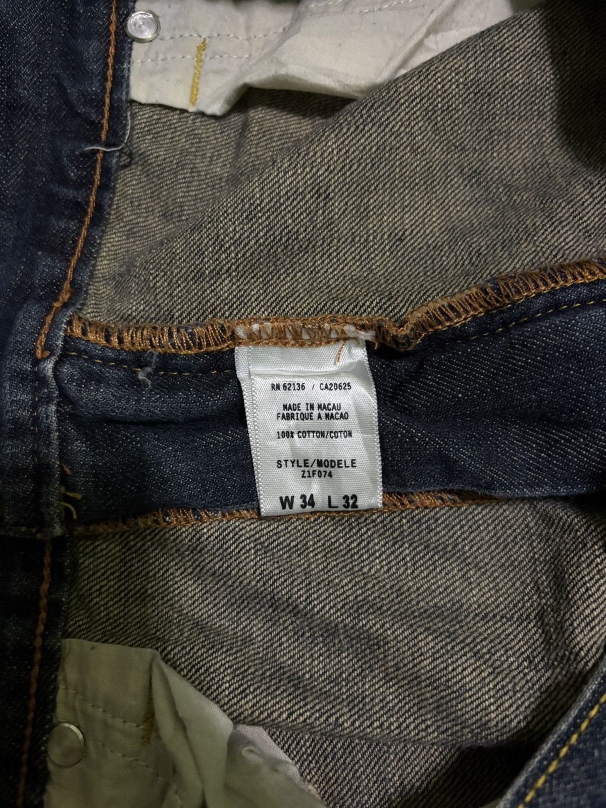 Guess G By Guess Davis Bootcut Streetwear Flared Denim Size US 35 - 16 Thumbnail