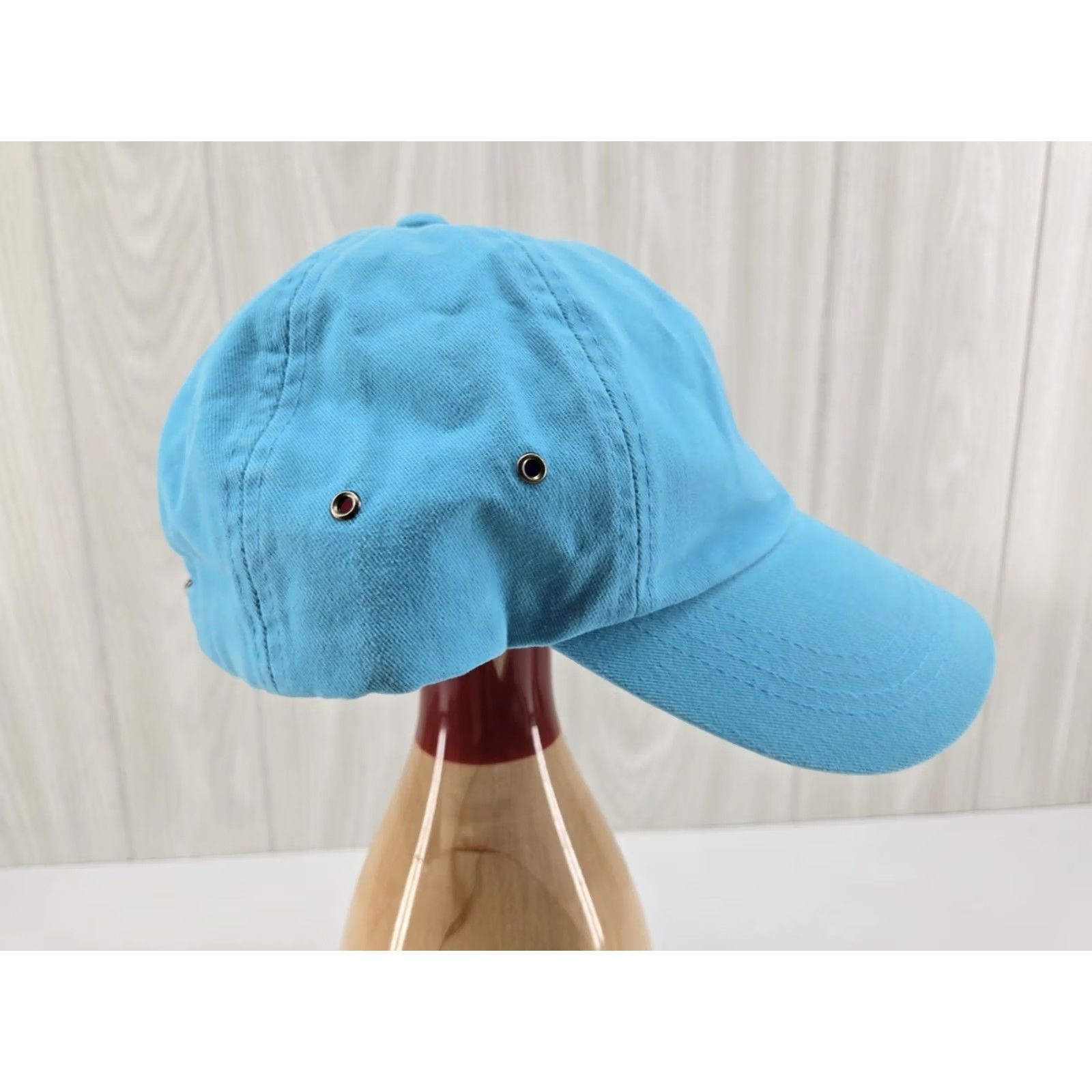 Peter Millar VINTAGE Peter Millar Hat One Sz Adjustable Strapback Turquoise Orange Golf Baseball Unisex Adults Cotton Twill Adjustable Sports Hat Mens Women Size ONE SIZE - 4 Thumbnail