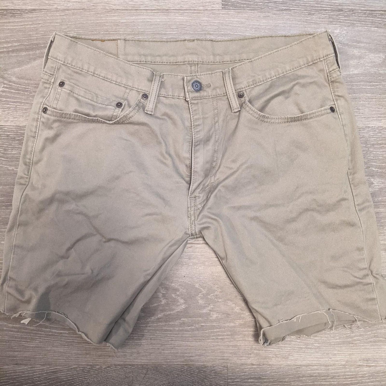 Levi's Levis 542 Cutoff Denim Shorts Size US 34 / EU 50 - 3 Thumbnail