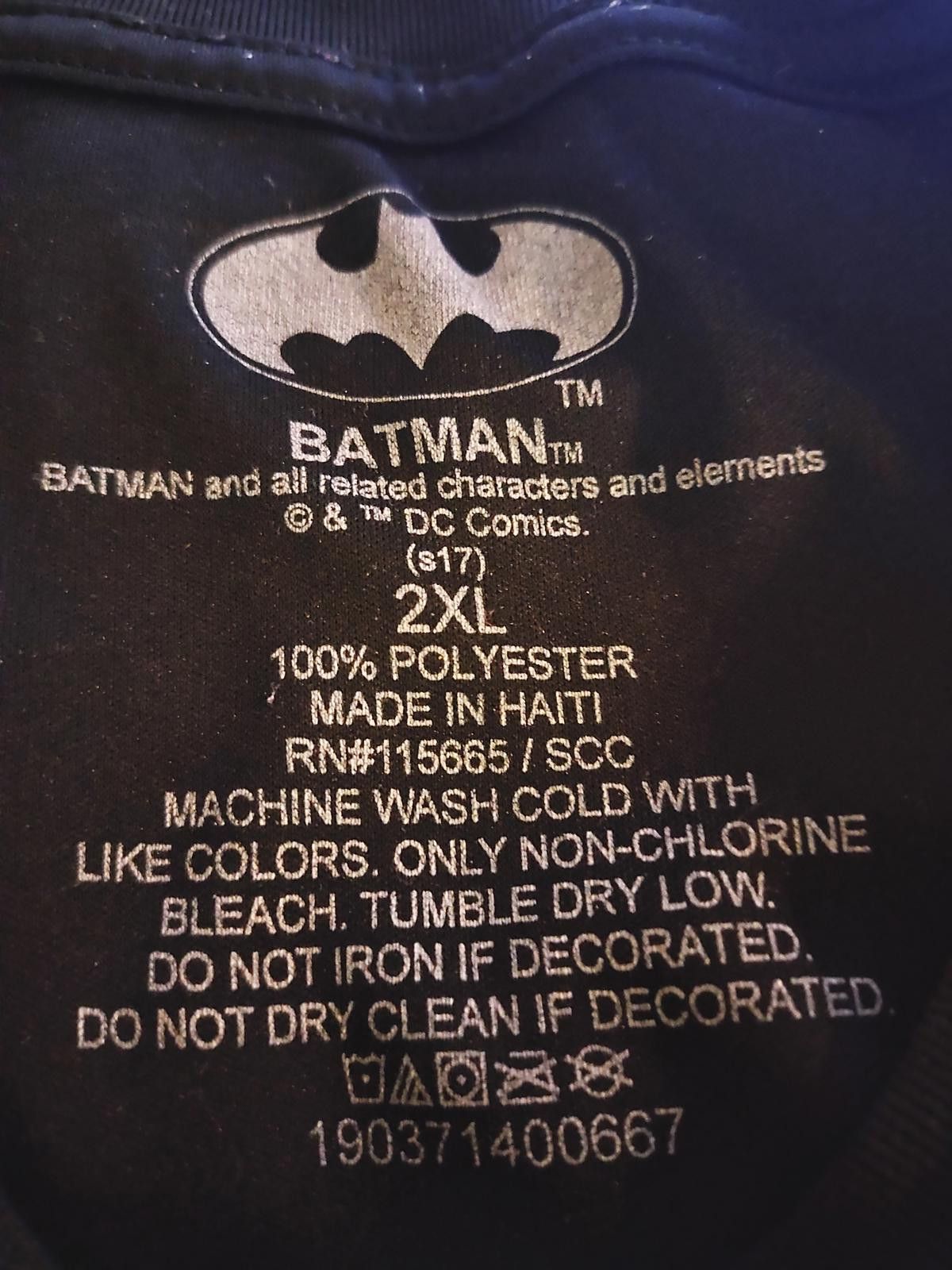 Other Batman Brand Official Dripping Bat Tee Size 2XL Size US XXL / EU 58 / 5 - 6 Thumbnail