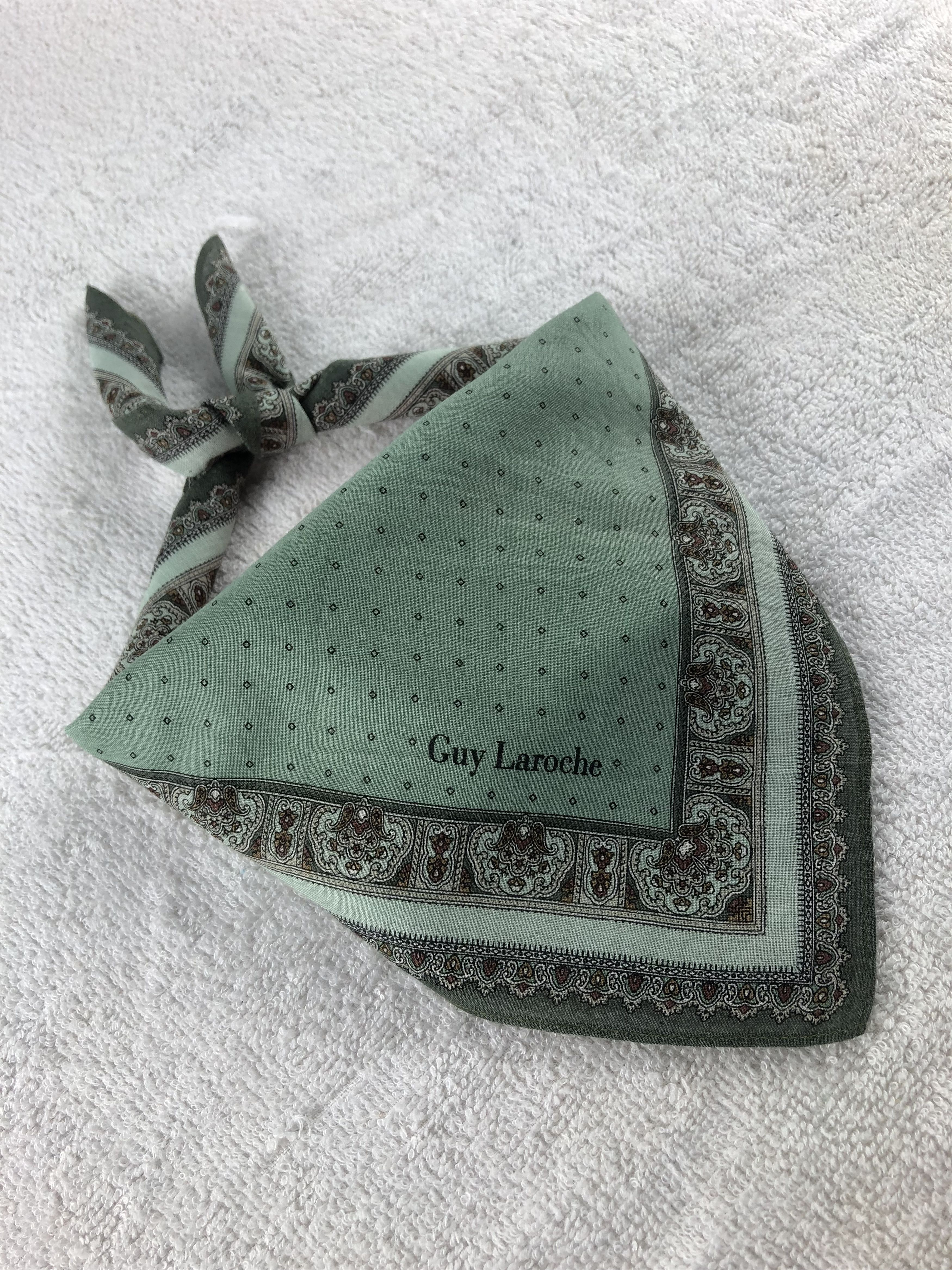 Guy Laroche × Vintage Guy Laroche Handkerchief / Bandana / Neckerchief Size ONE SIZE - 1 Thumbnail