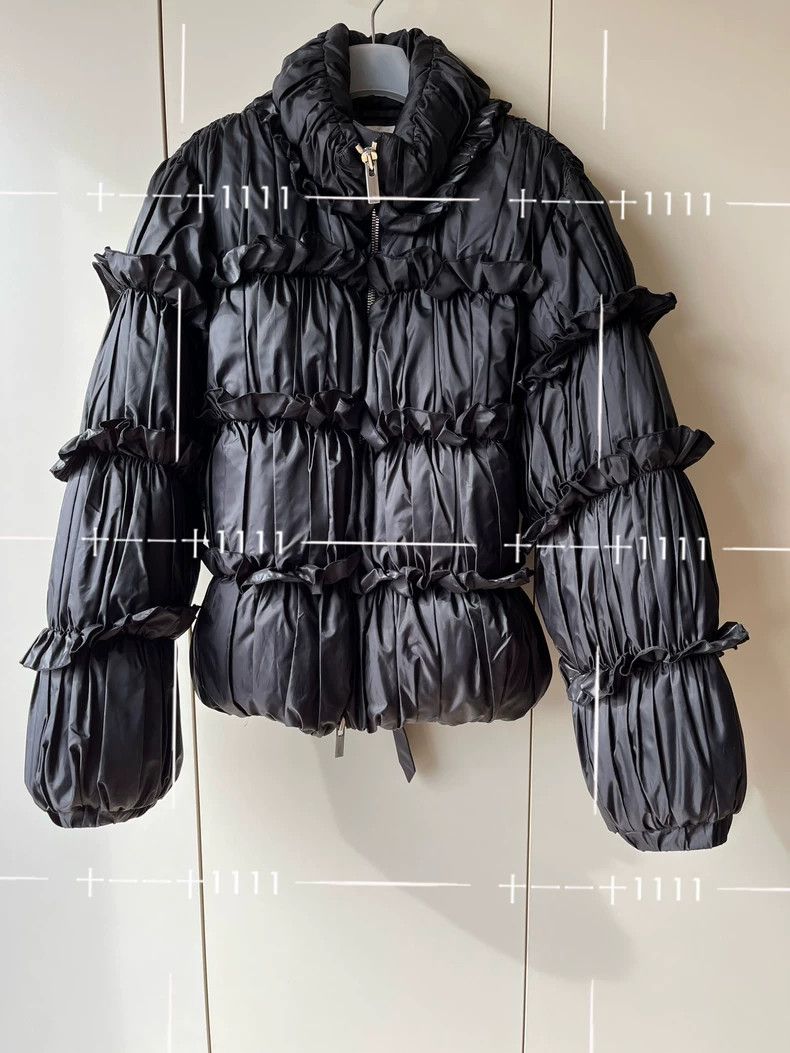 Comme des Garcons Comme Des Garcons Polyester zipper hollowed-out down jacke Size S / US 4 / IT 40 - 1 Thumbnail