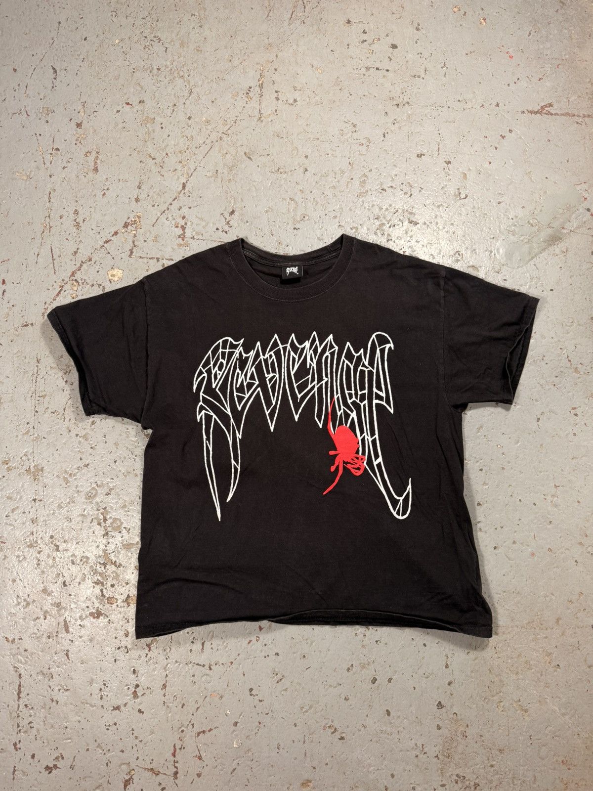 Vintage Revenge Spider Tee Size US XL / EU 56 / 4 - 1 Thumbnail