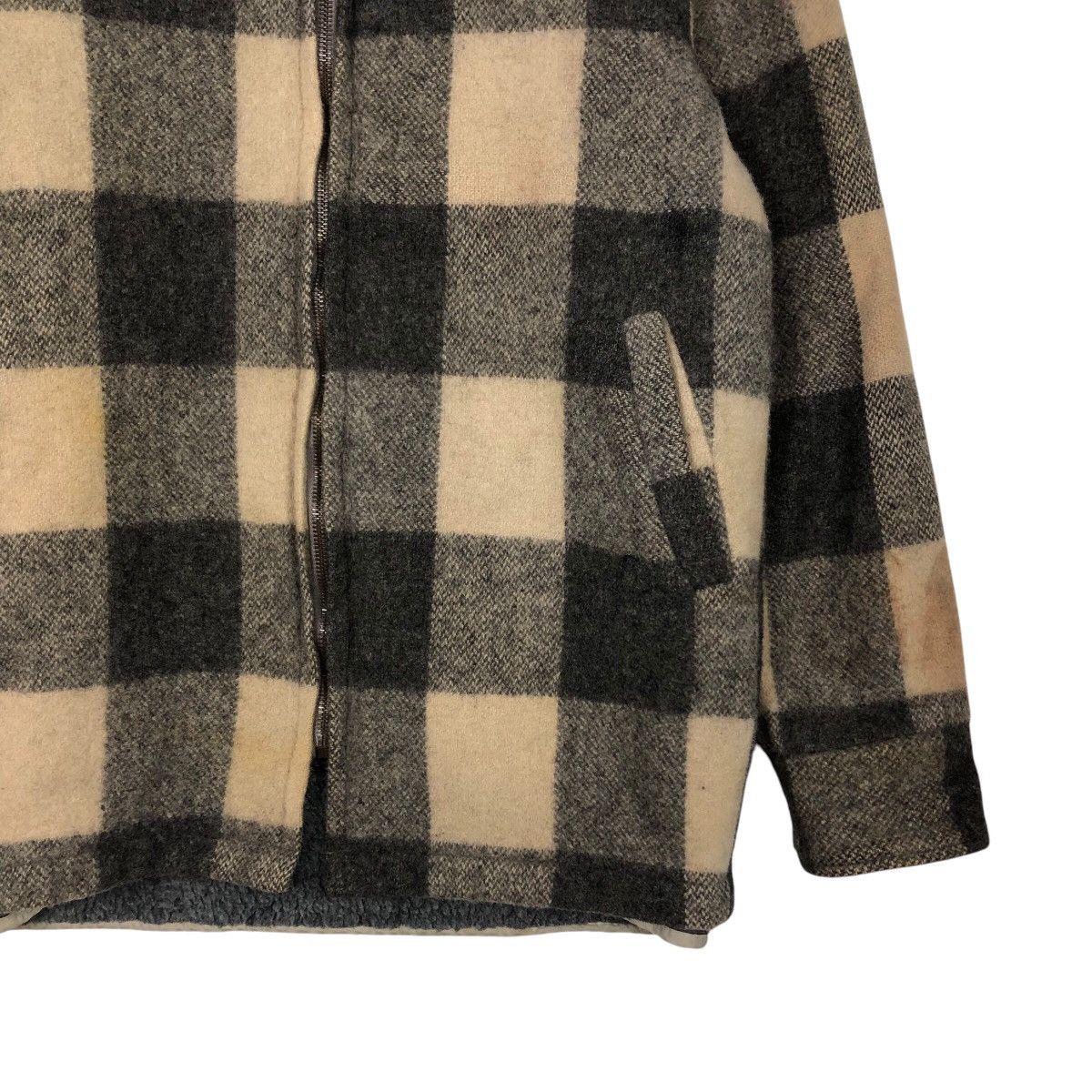 Woolrich Woolen Mills 📌Vintage Bomber Jacket Woolrich Tartan Design Blanket Size US S / EU 44-46 / 1 - 6 Thumbnail