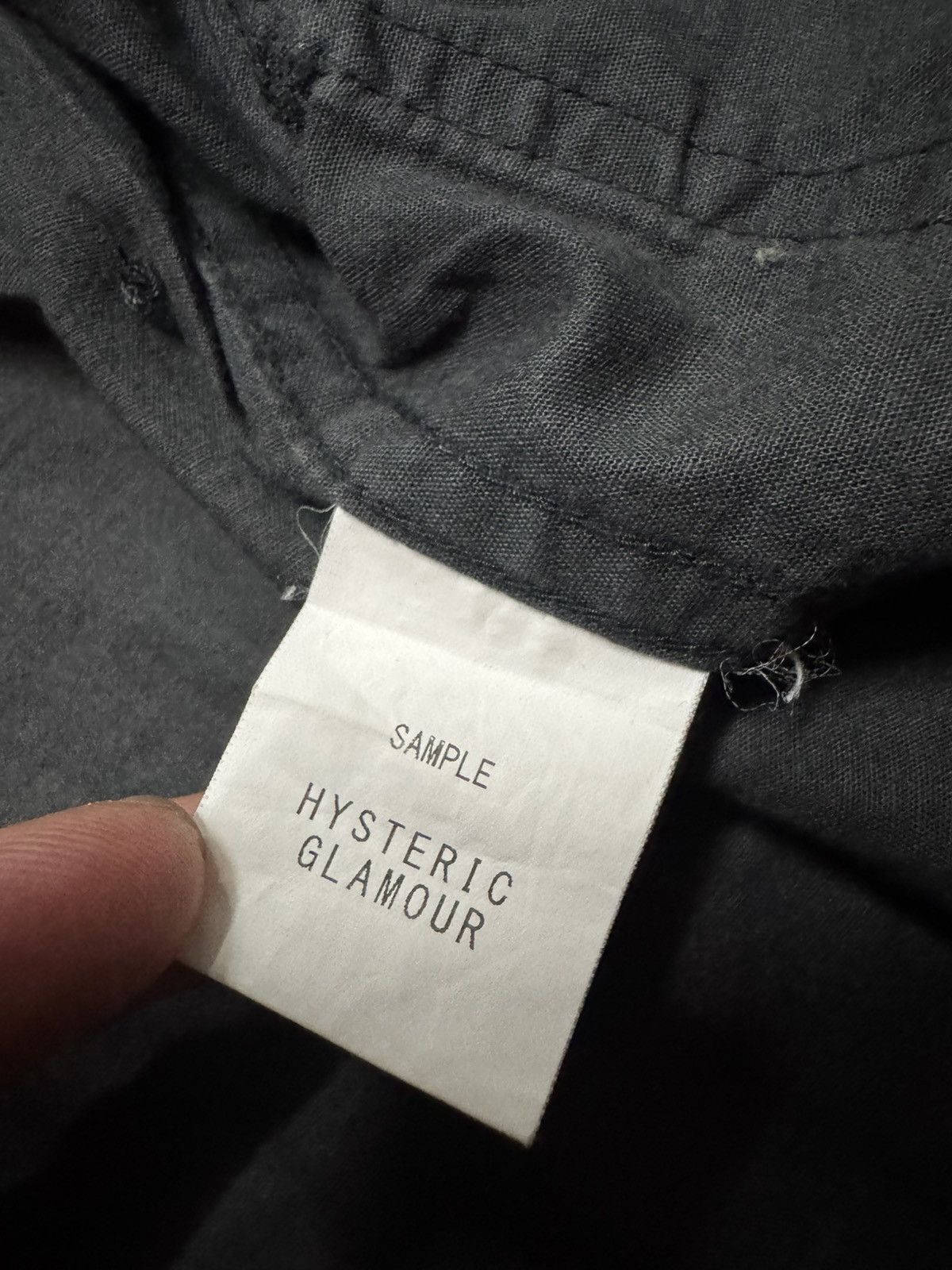Hysteric Glamour 90s SAMPLE💥HYSTERIC GLAMOUR SHIRT MULTIPOCKET DISTRESS FADE Size US M / EU 48-50 / 2 - 11 Thumbnail