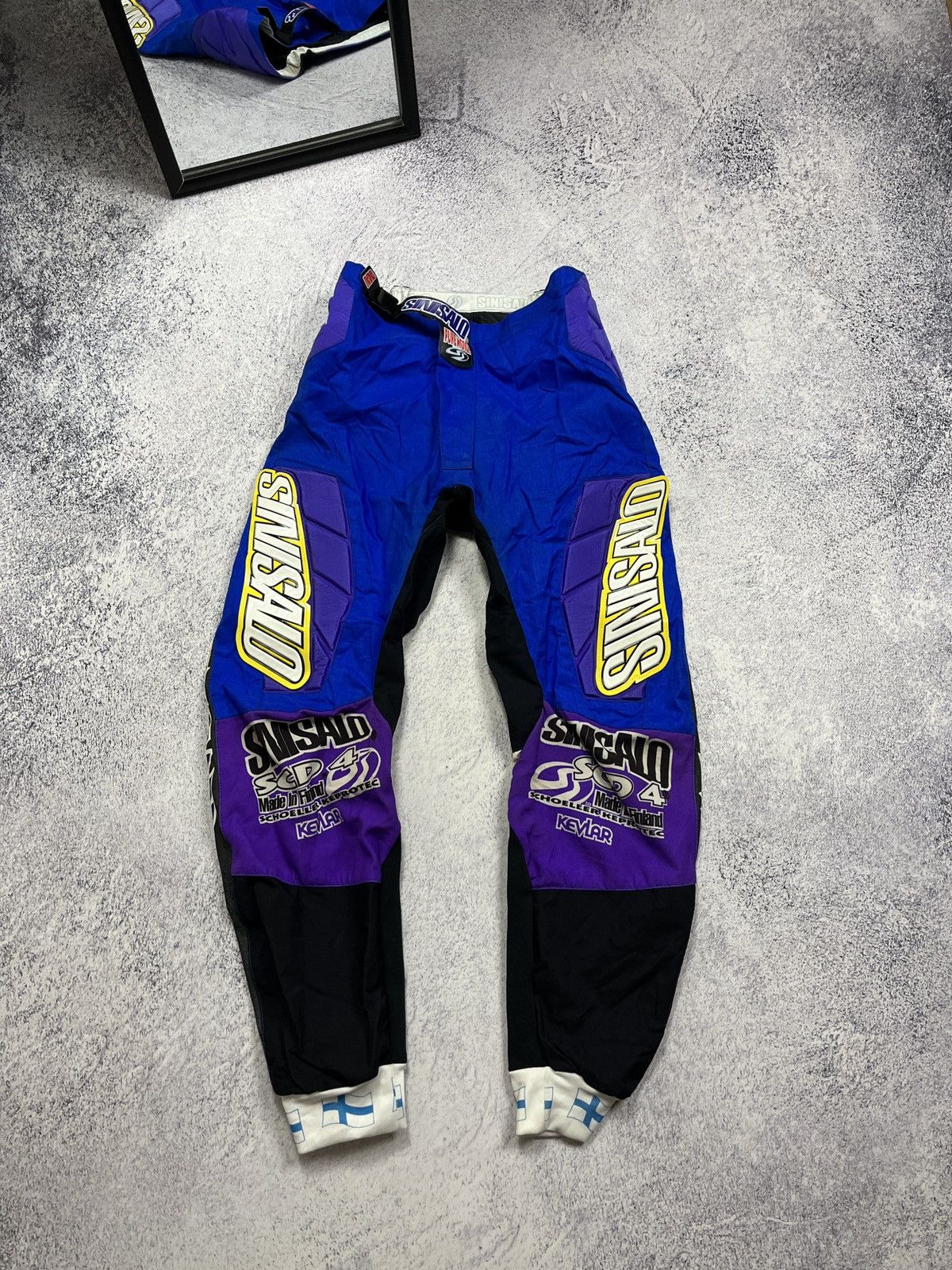 Sports Specialties Sinisalo Racewear Omni-Fit System Kevlar Motocross VMX Pants Size US 38 / EU 54 - 1 Thumbnail