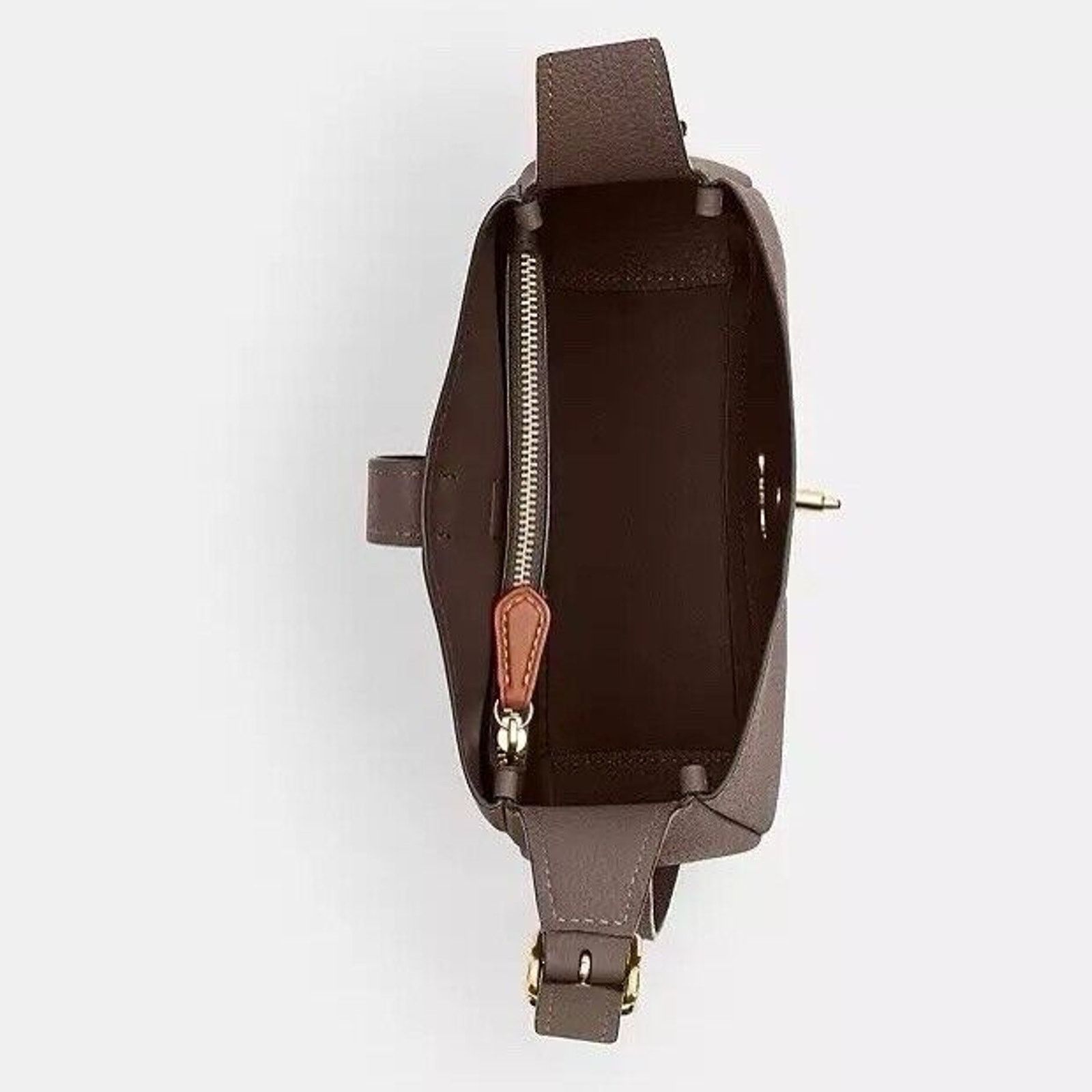 Coach NWT Coach Hadley Mini Crossbody Bag CAL60 Gold/Dark Stone Size ONE SIZE - 8 Thumbnail