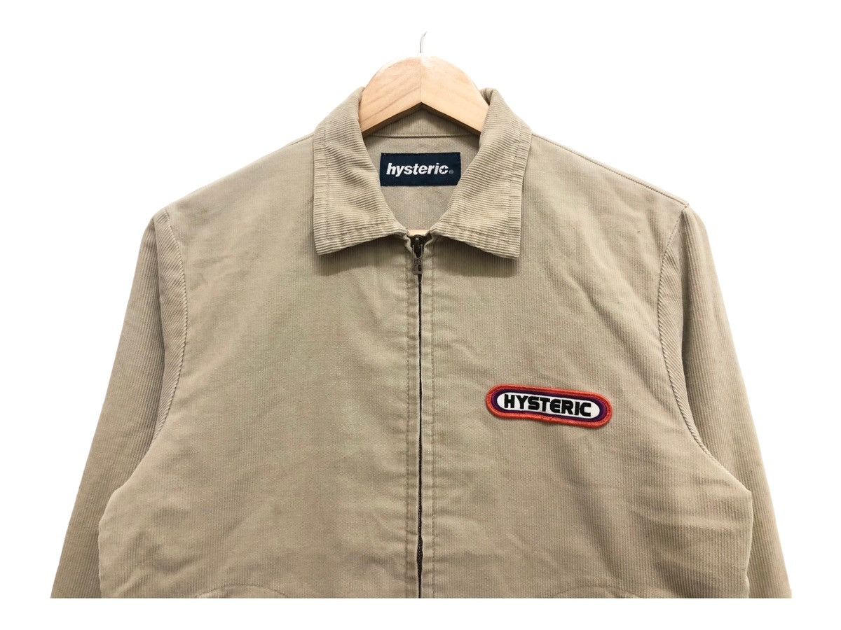 Hysteric Glamour GRAIL 🔥 HG CORDUROY MECHANIC JACKET CHAIN STITCH PATCH LOGO🇯🇵 Size US S / EU 44-46 / 1 - 3 Thumbnail