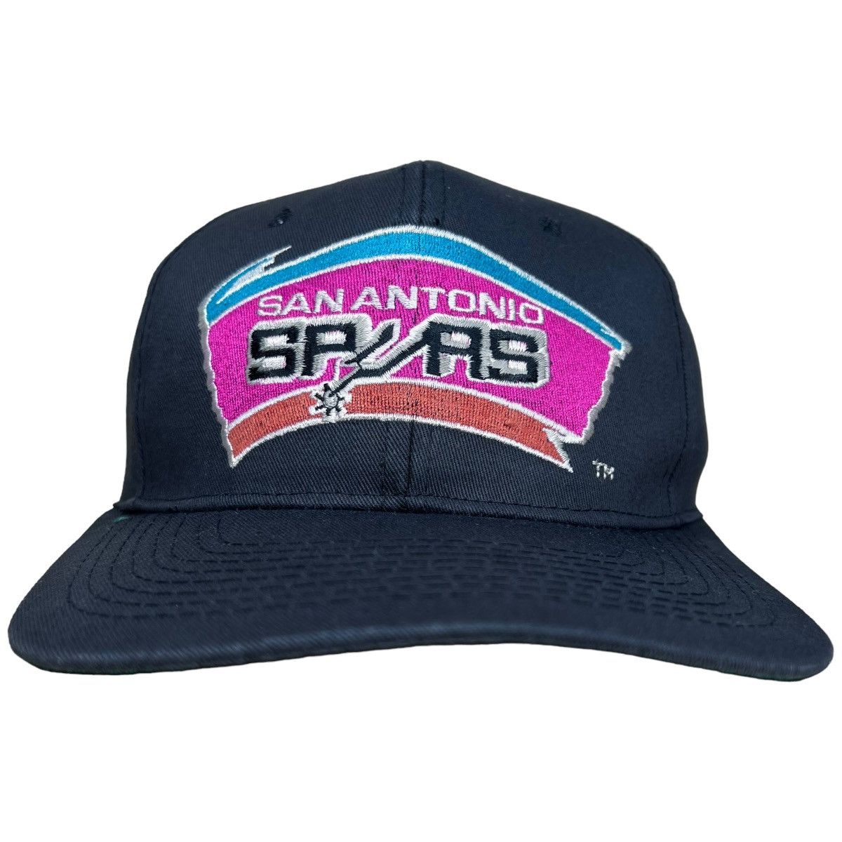 NBA × Vintage Vintage 1990s NBA San Antonio Spurs Snapback Size ONE SIZE - 1 Thumbnail