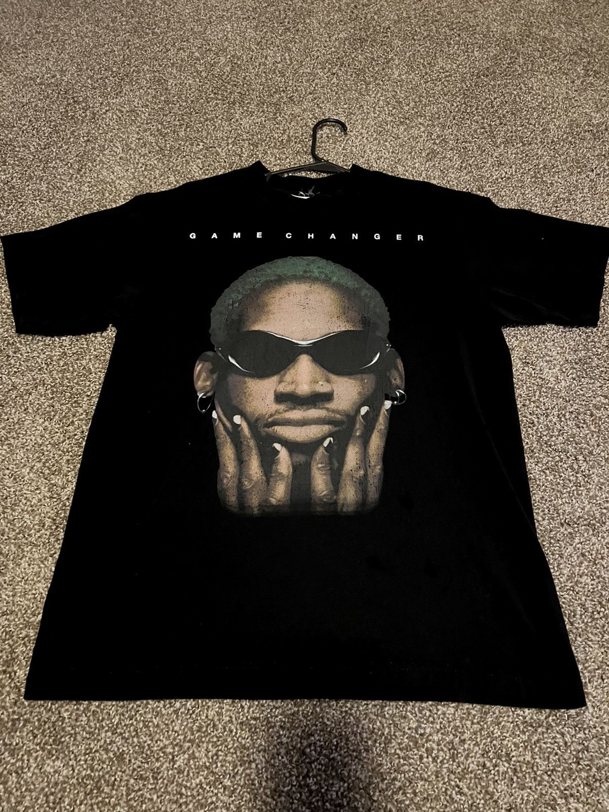 Vintage Dennis Rodman Tee Size US M / EU 48-50 / 2 - 1 Thumbnail